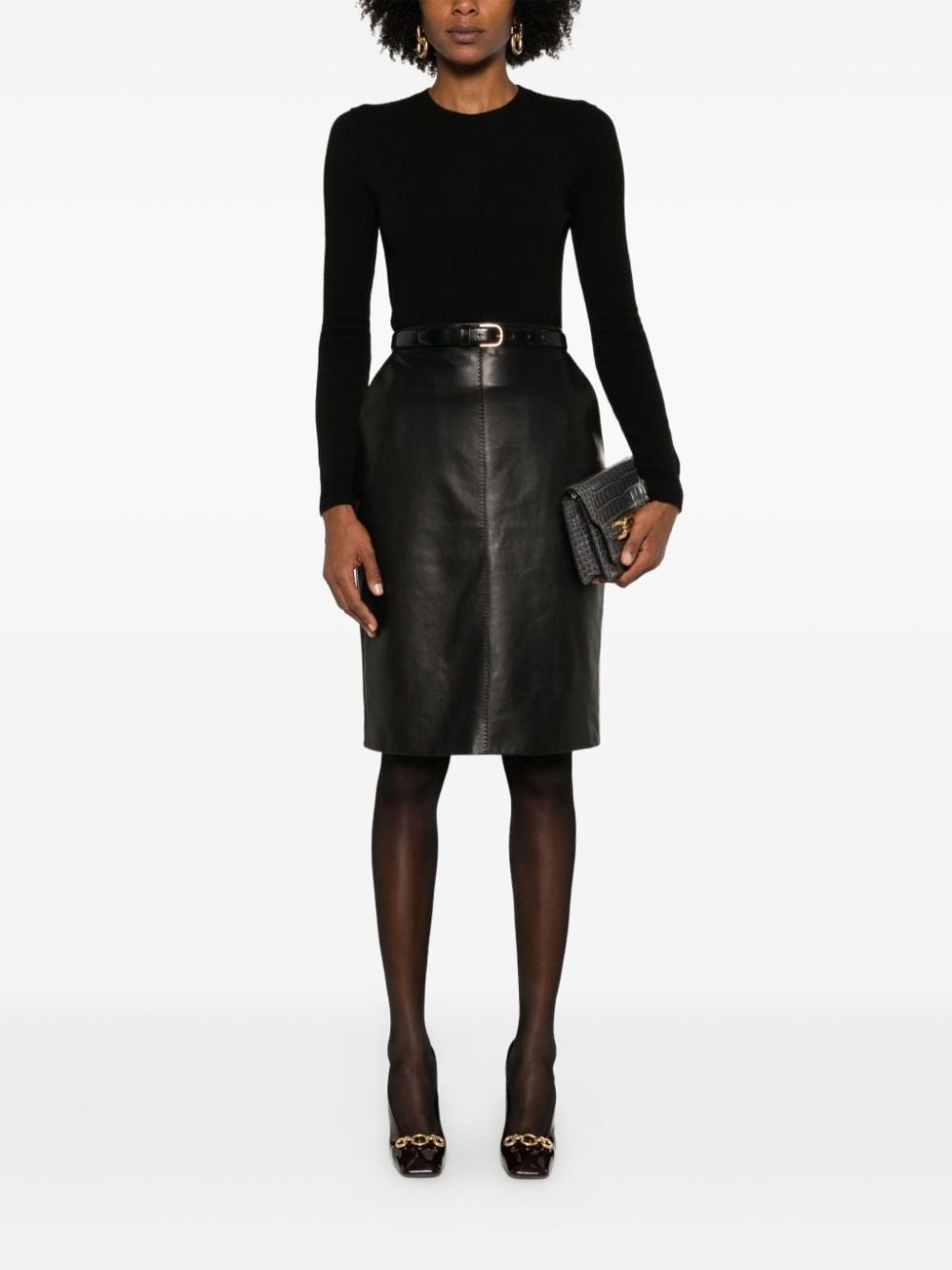 openwork cashmere sweater - 2