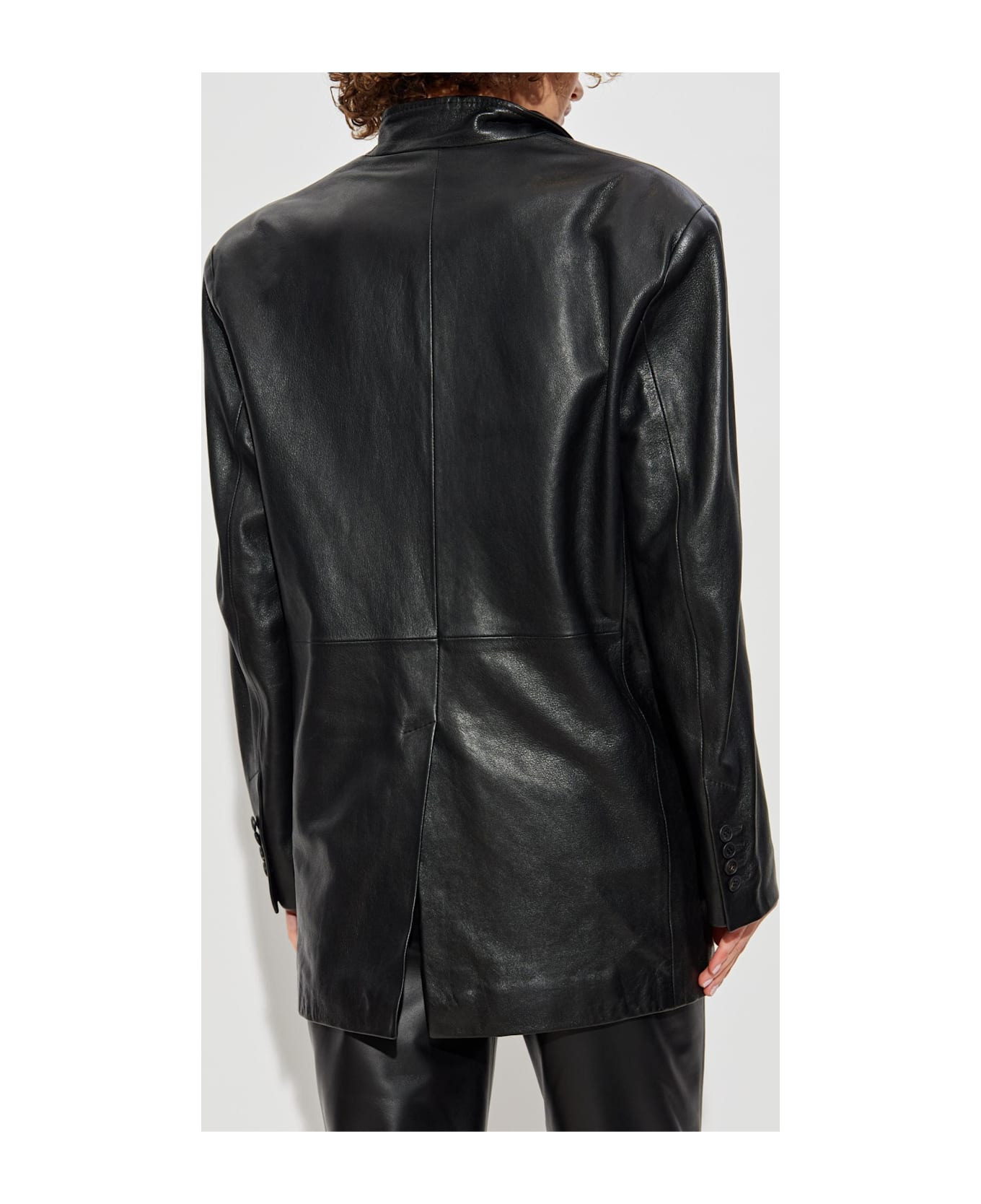 The Attico Leather Jacket - 4