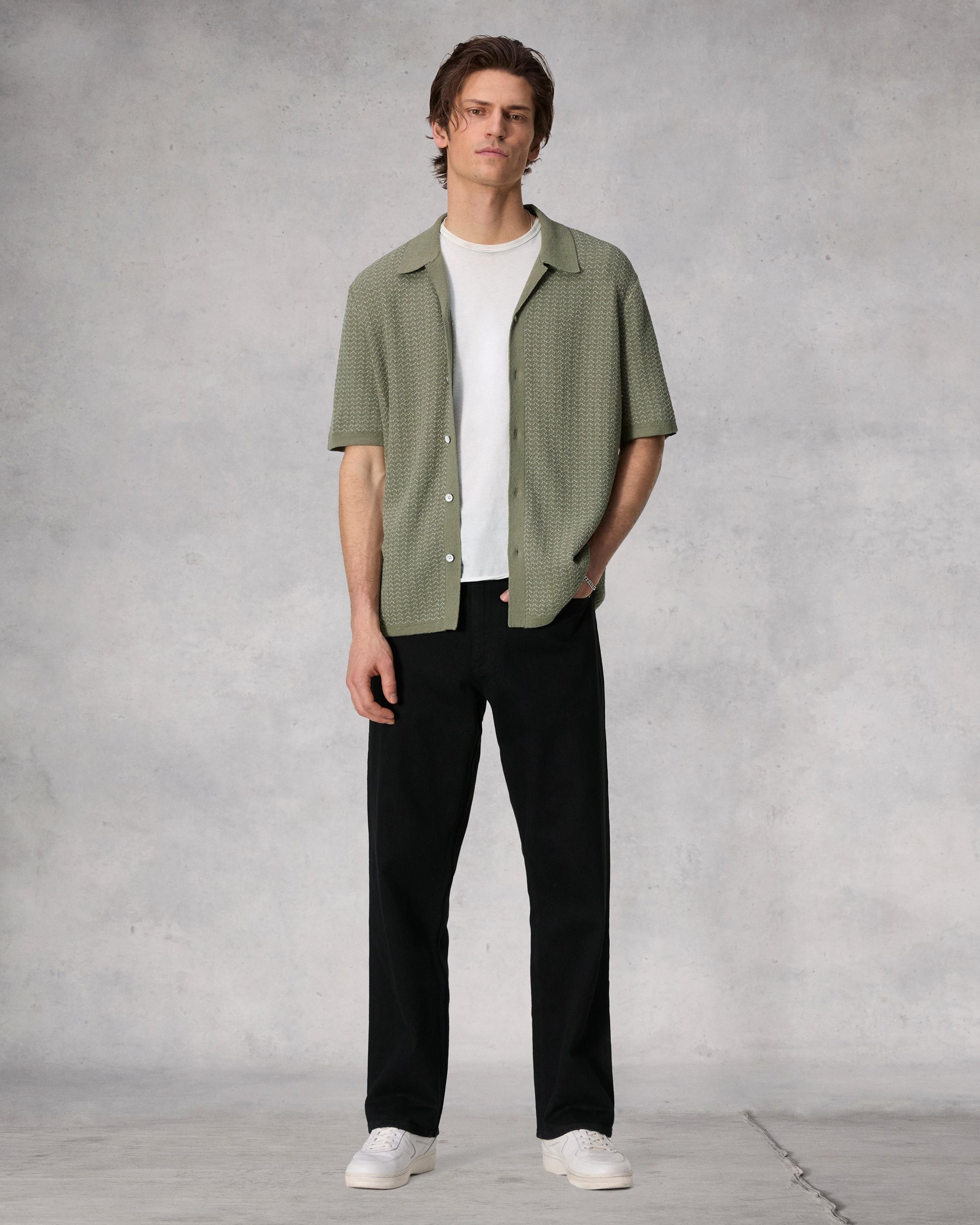 Avery Jacquard Zuma Toweling Shirt
Classic Fit Button Down - 5