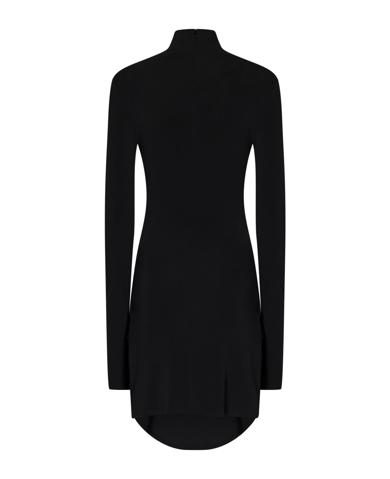 Crepe Mini Dress - 2