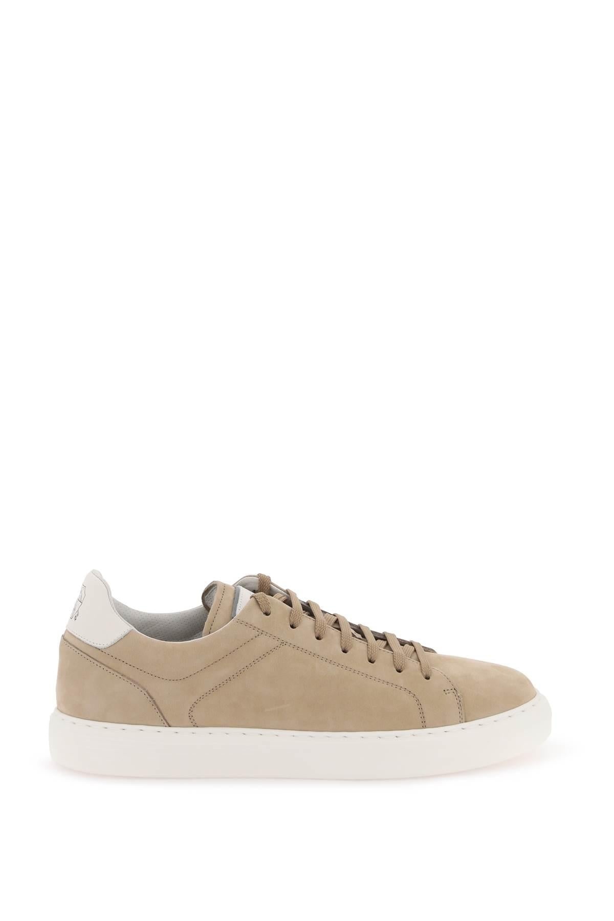 BRUNELLO CUCINELLI - NUBUCK SNEAKERS - 1