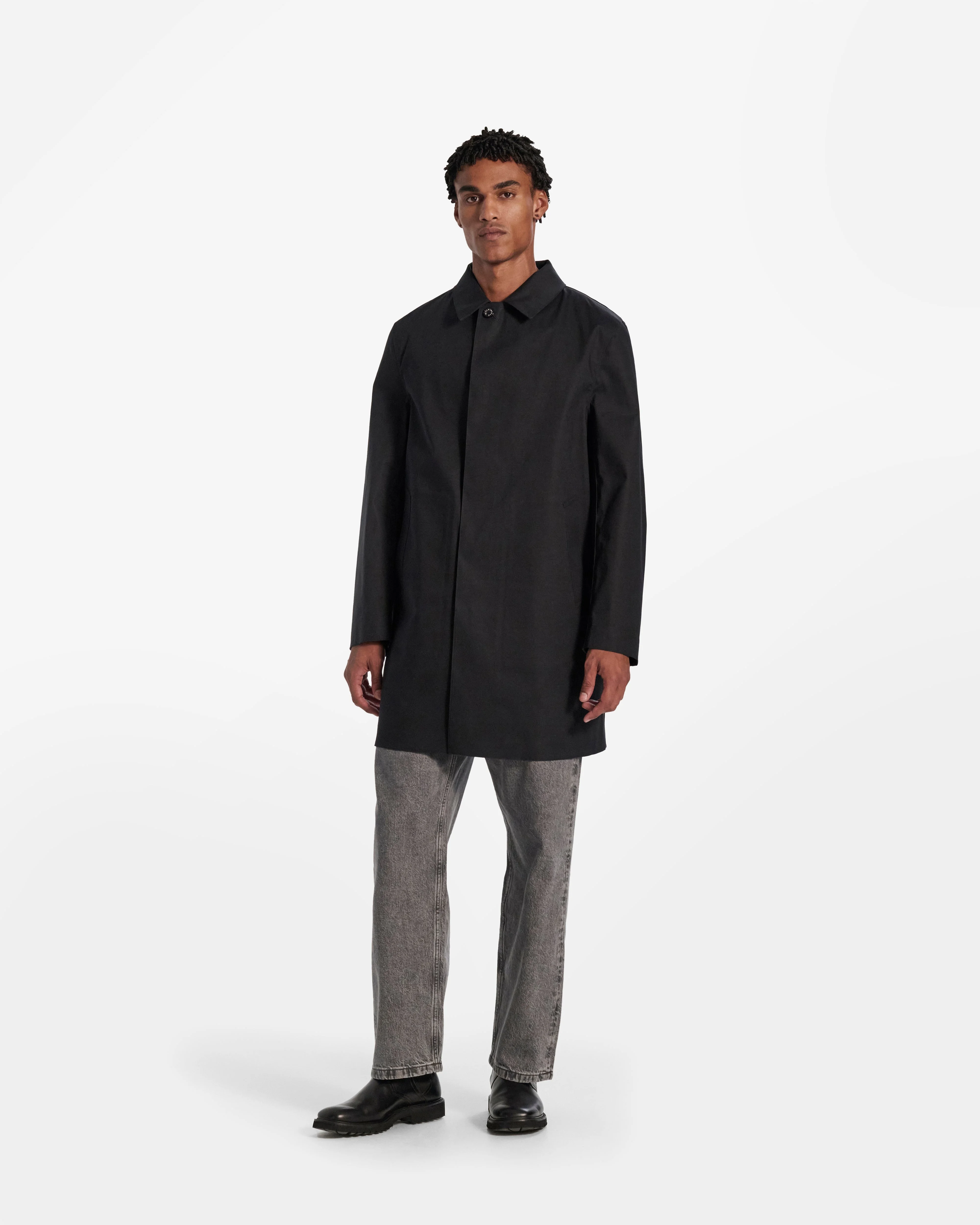 Dunoon Rubberised Mid Length Coat - 1