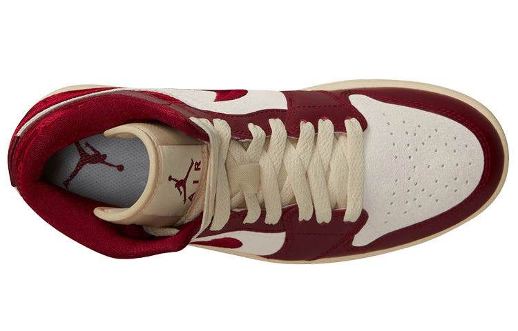 (WMNS) Air Jordan 1 Mid SE RED DZ2820-601 - 3