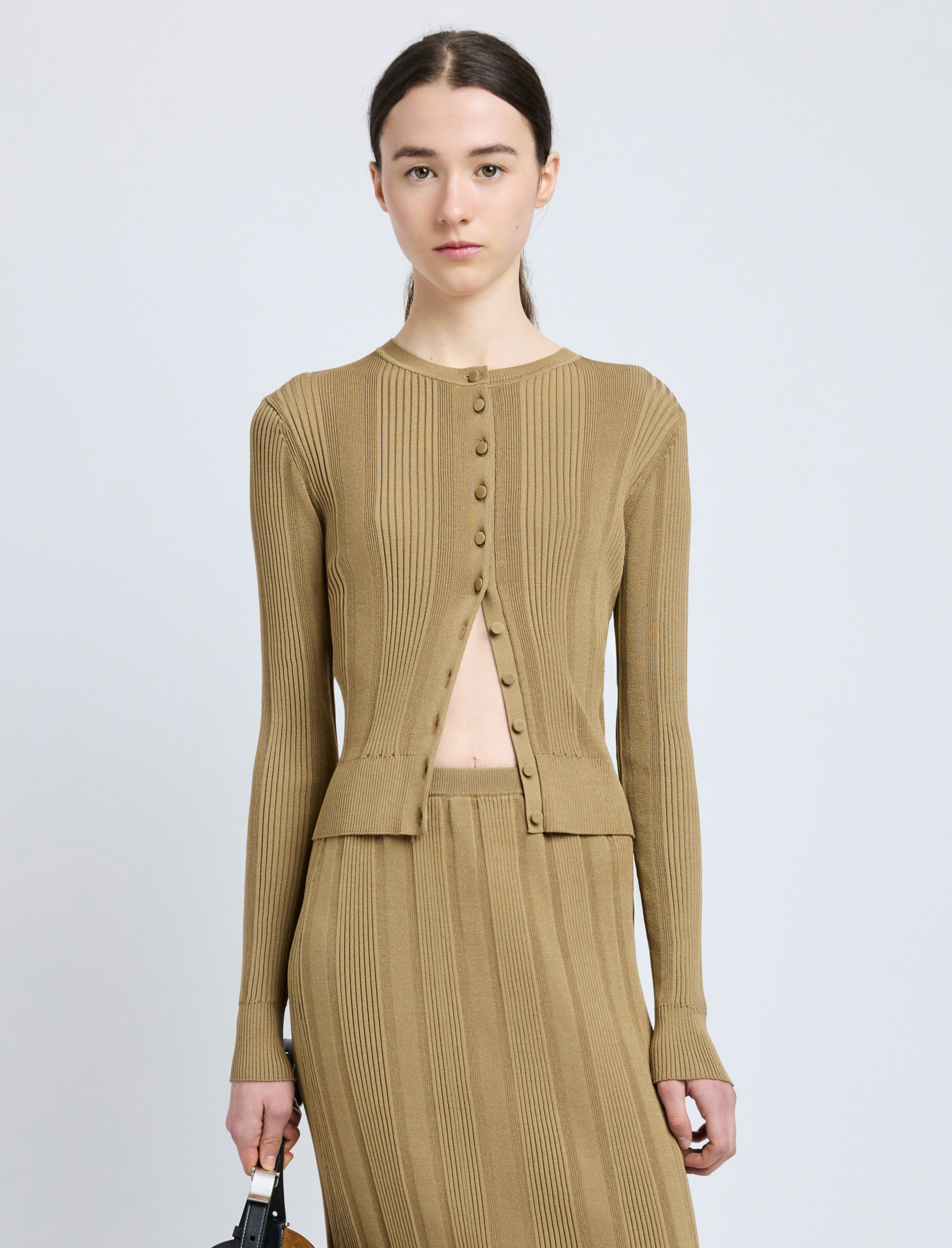 Currin Top in Column Rib - 2