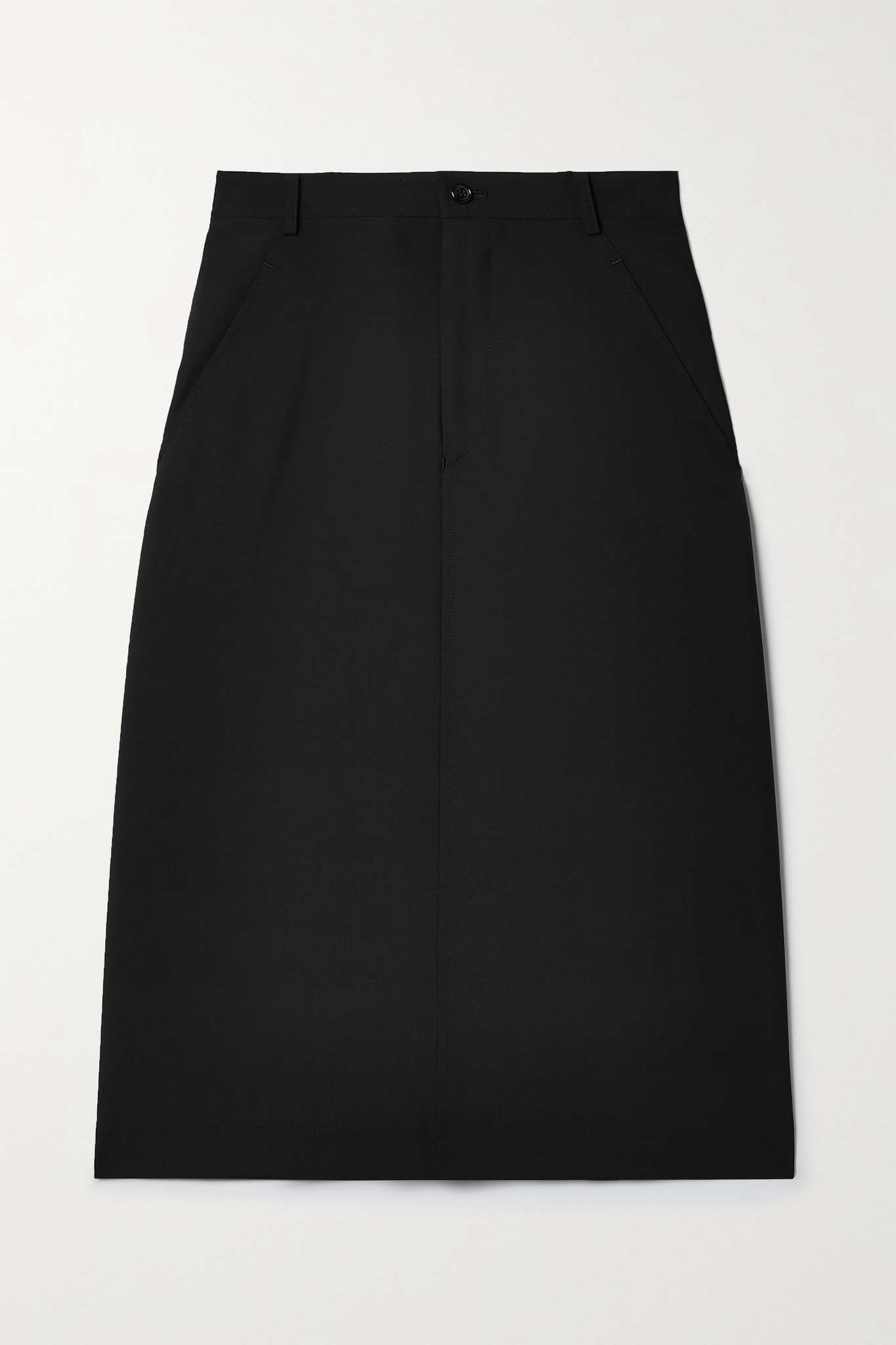 Wool midi skirt - 1