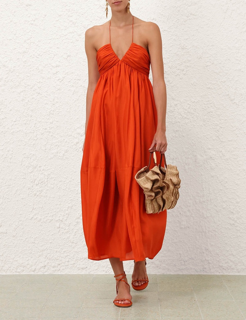 Zimmermann MAHON HALTER MAXI DRESS outlook