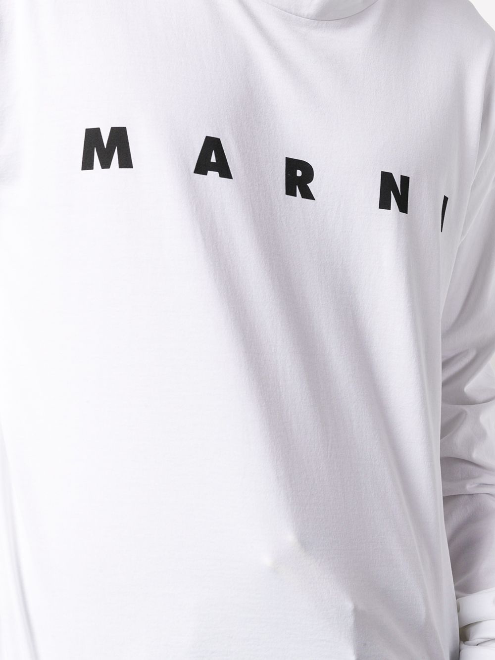 logo print long sleeve T-shirt - 5