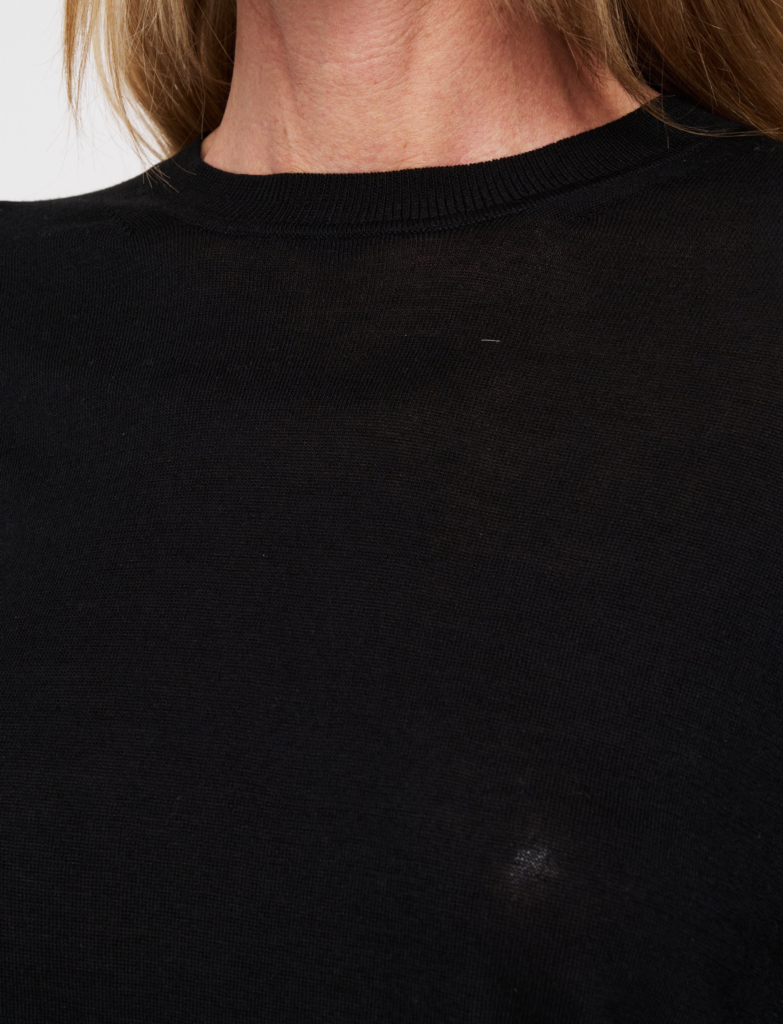 Superfine Cotton Silk Round Neck Jumper - 4