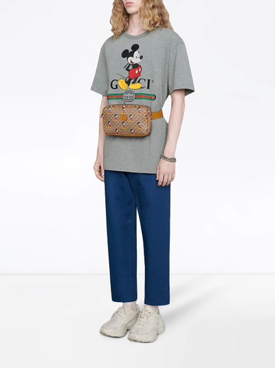 GUCCI x Disney Mickey Mouse-print belt bag outlook