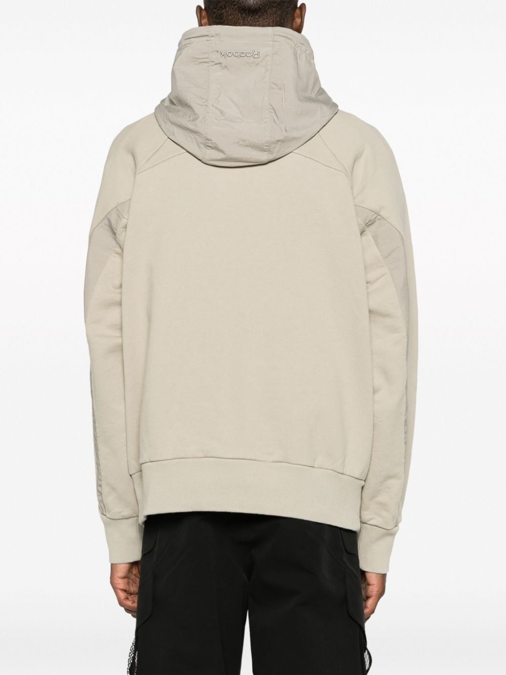 logo-embroidered hoodie - 7