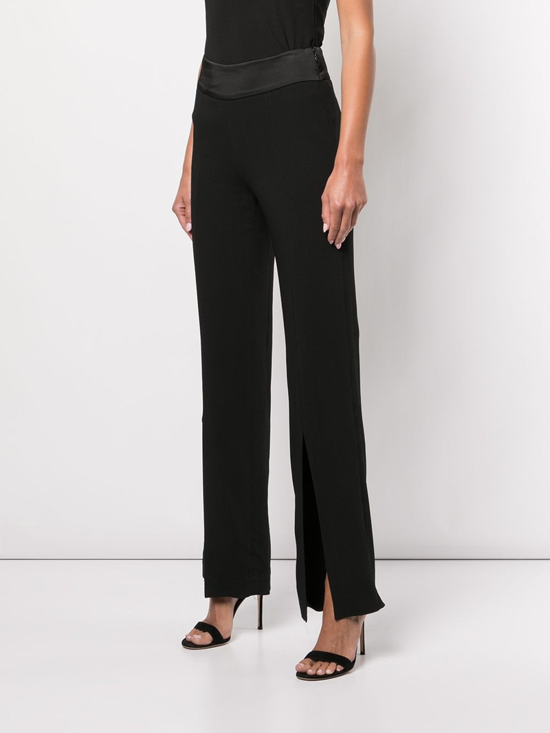 Crepe straight-leg trousers 3