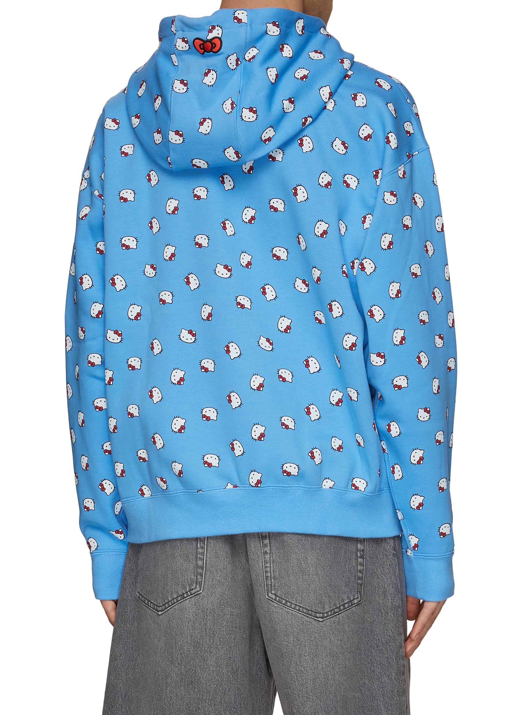 ‘AS U NRG’ HELLO KITTY DRAWSTRING HOODIE - 3