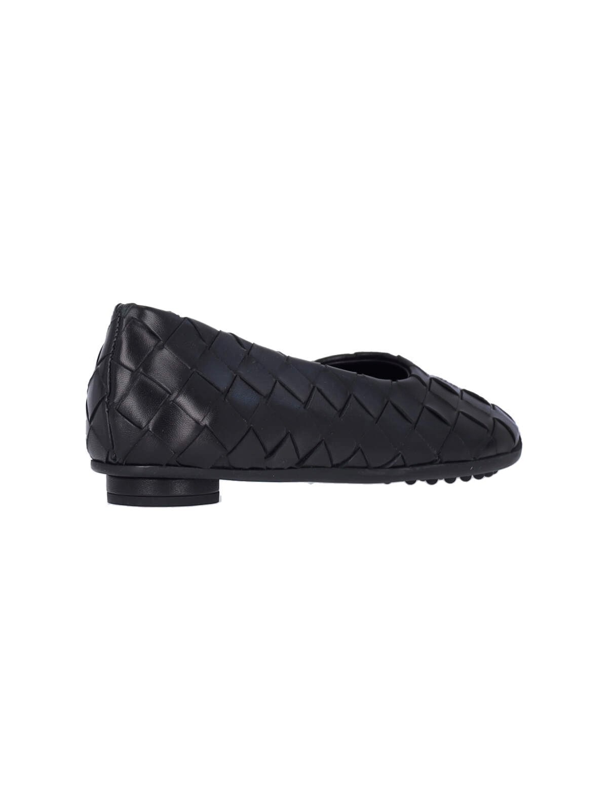 BRAIDED LEATHER BALLET FLATS - 4