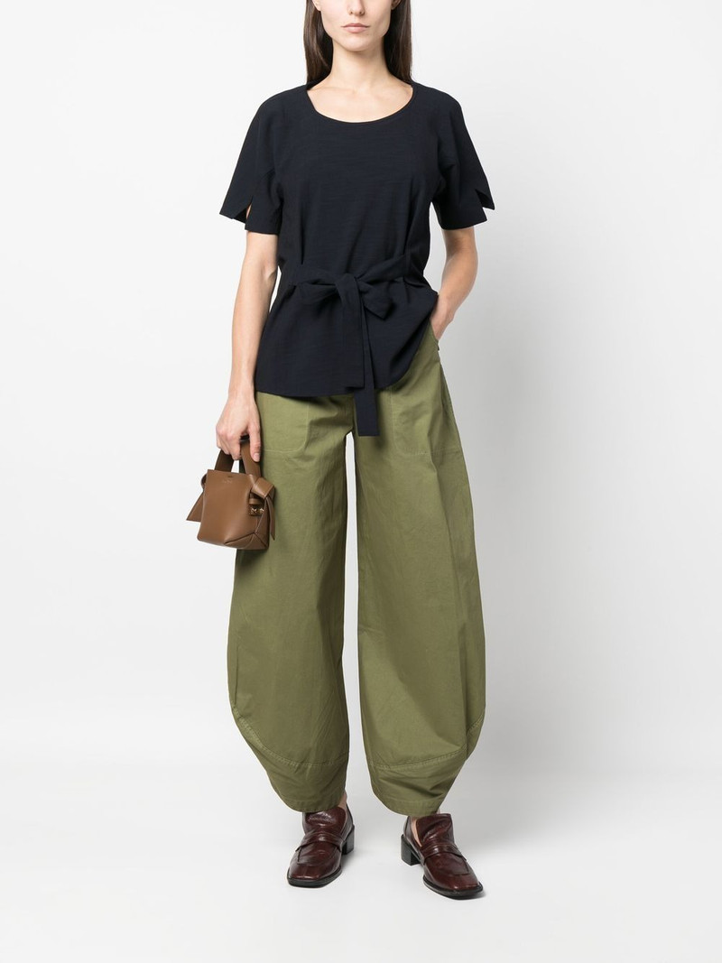 HENRIK VIBSKOV round-neck short-sleeve blouse outlook