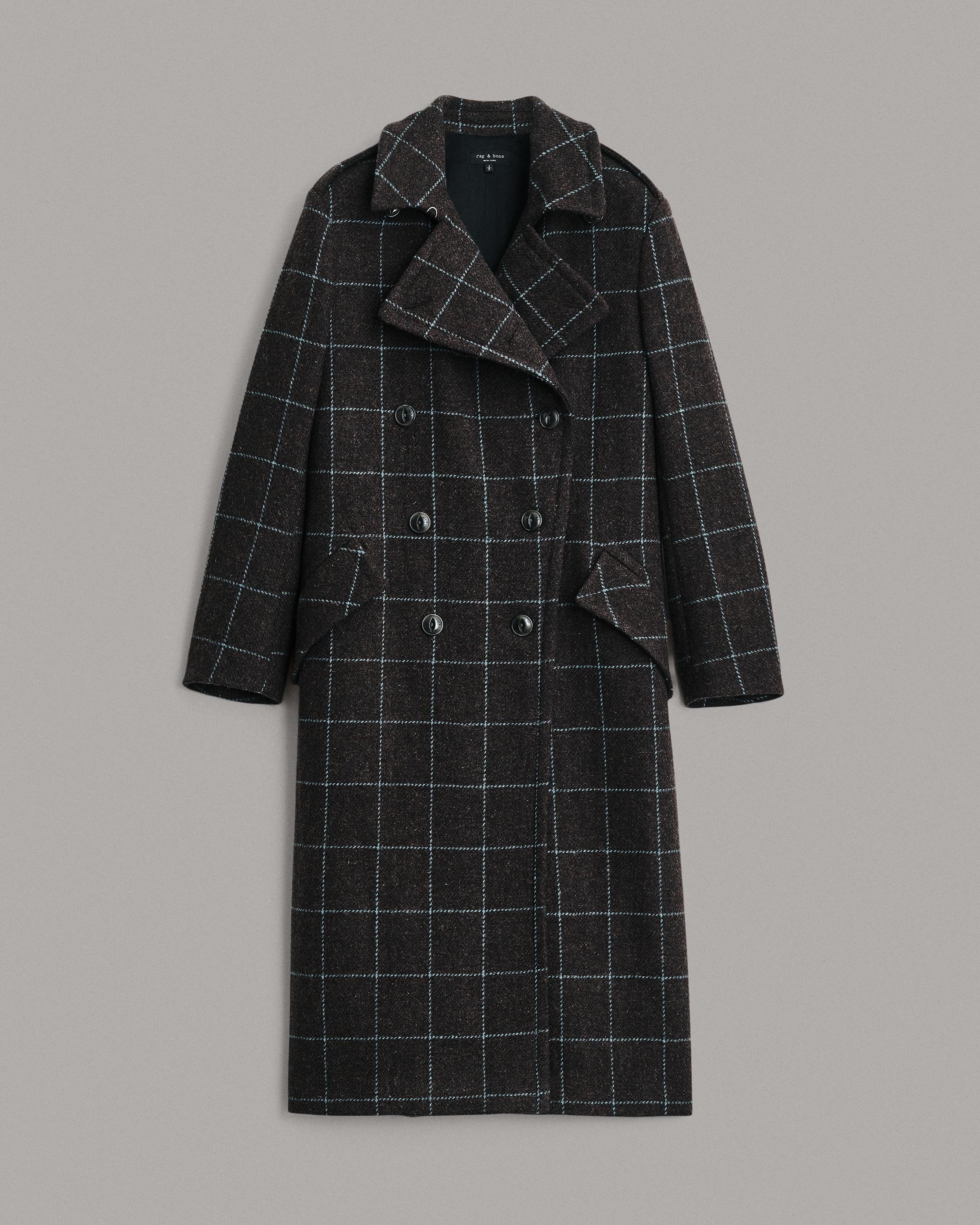 rag & bone Jackie Wool Coat Classic Fit Coat