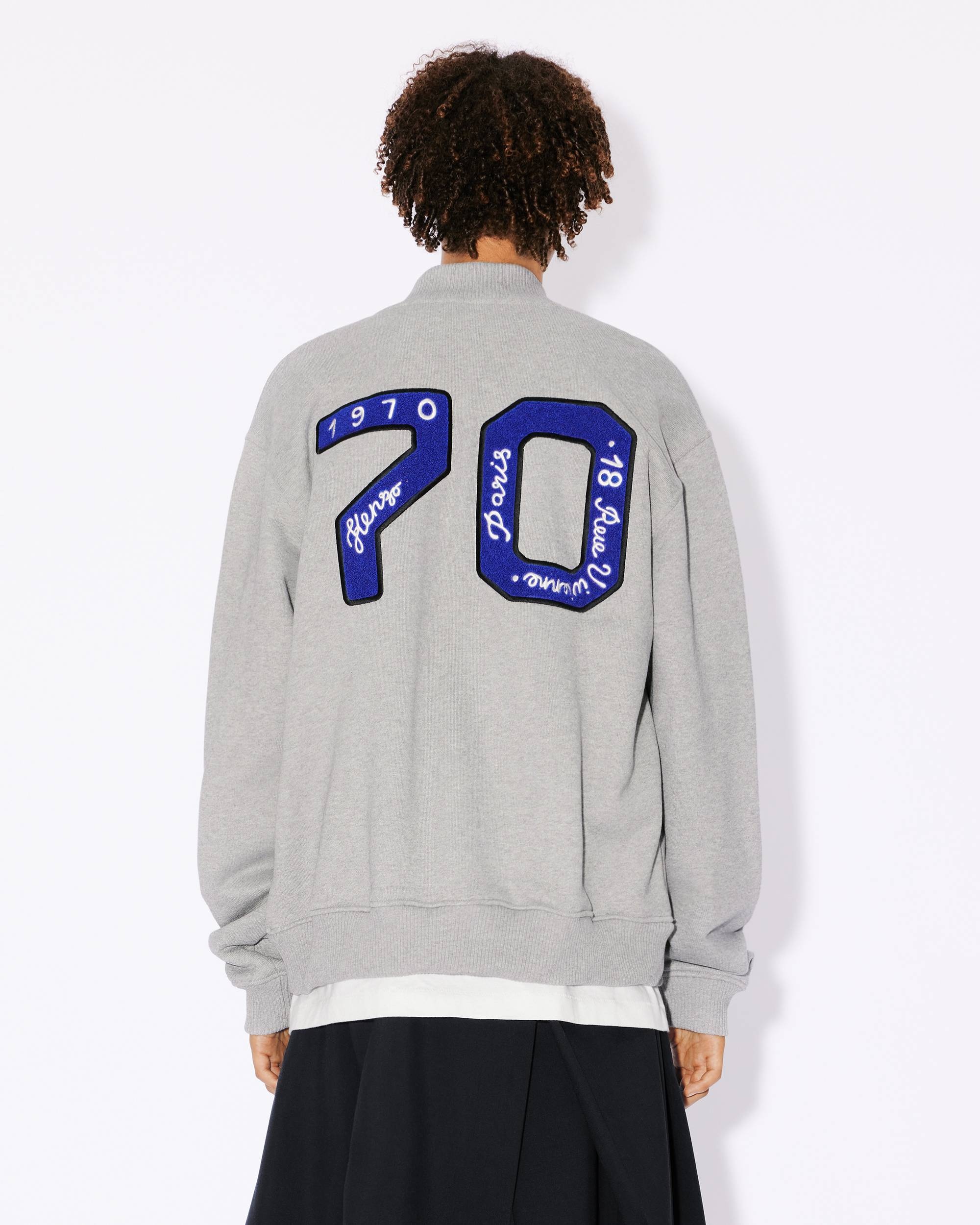 'KENZO Academy' embroidered bomber jacket - 4