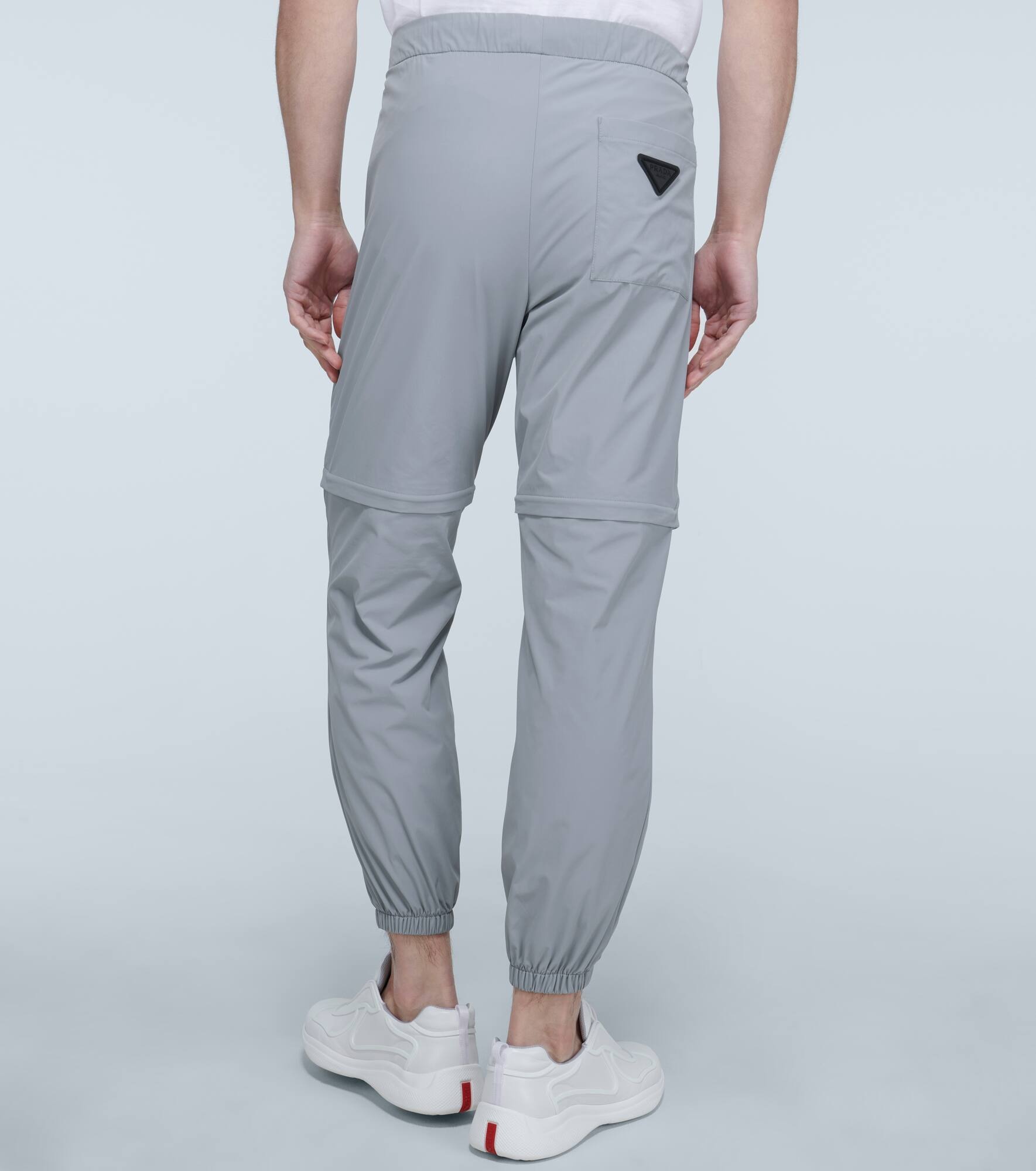 zip-off stretch pants - 4