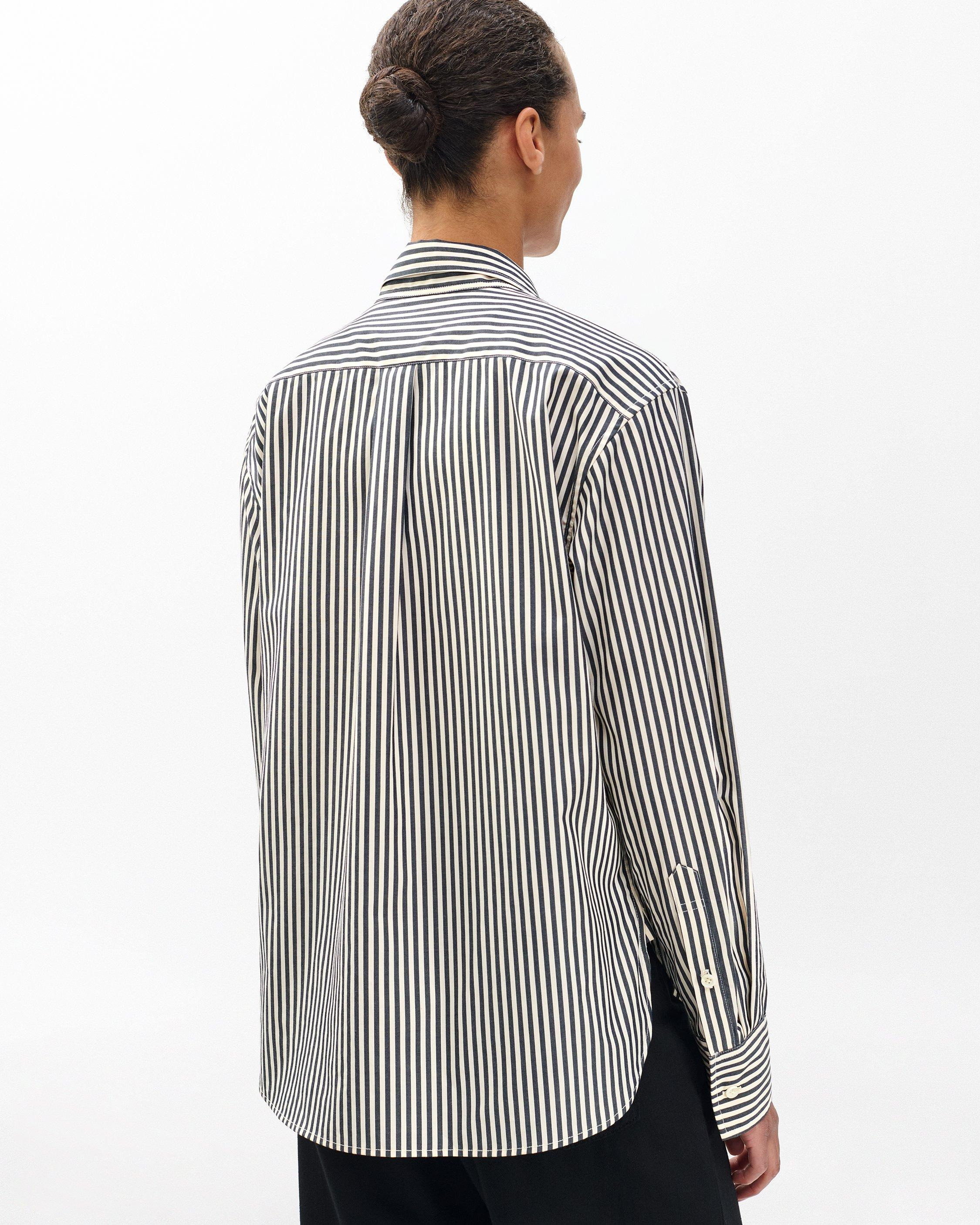 Connie Striped Poplin Shirt - 6