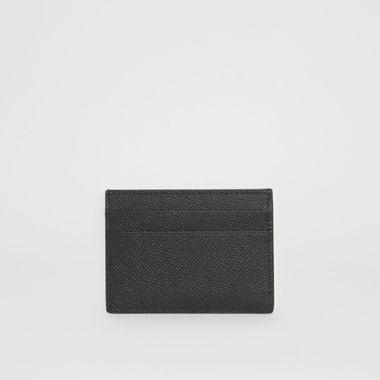 Grainy Leather Card Case - 5