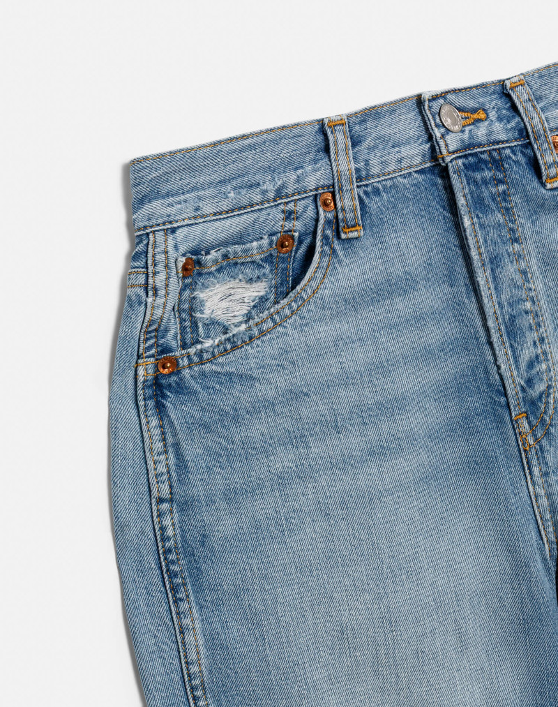 90s High Rise Loose - Breaker Blue 3