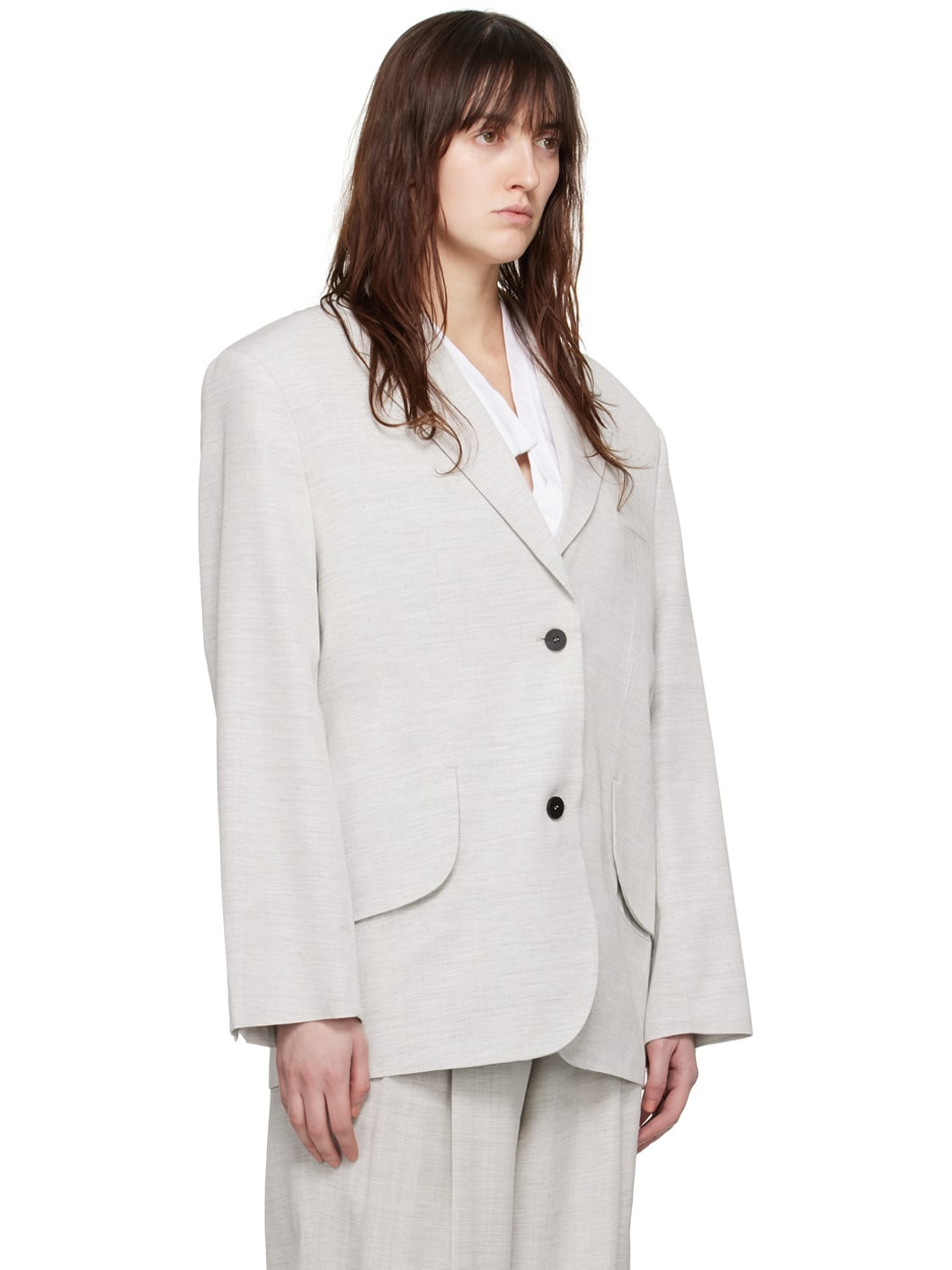 Gray Les Sculptures 'La veste Titolo' Blazer - 2
