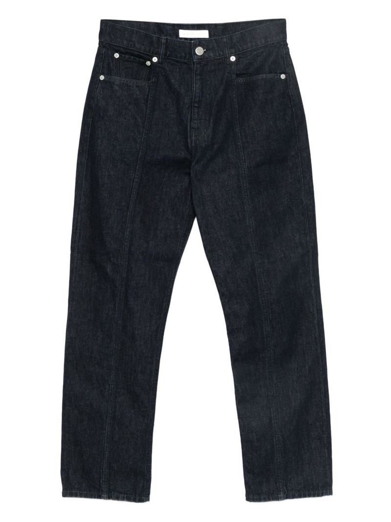 five-pocket panelled jeans 1