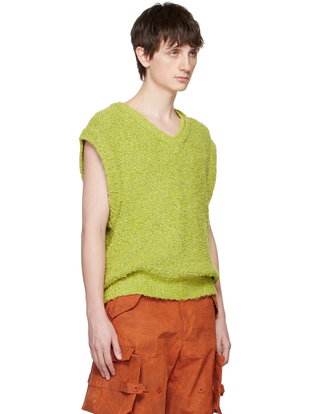 Green Laye Leaf Vest - 2