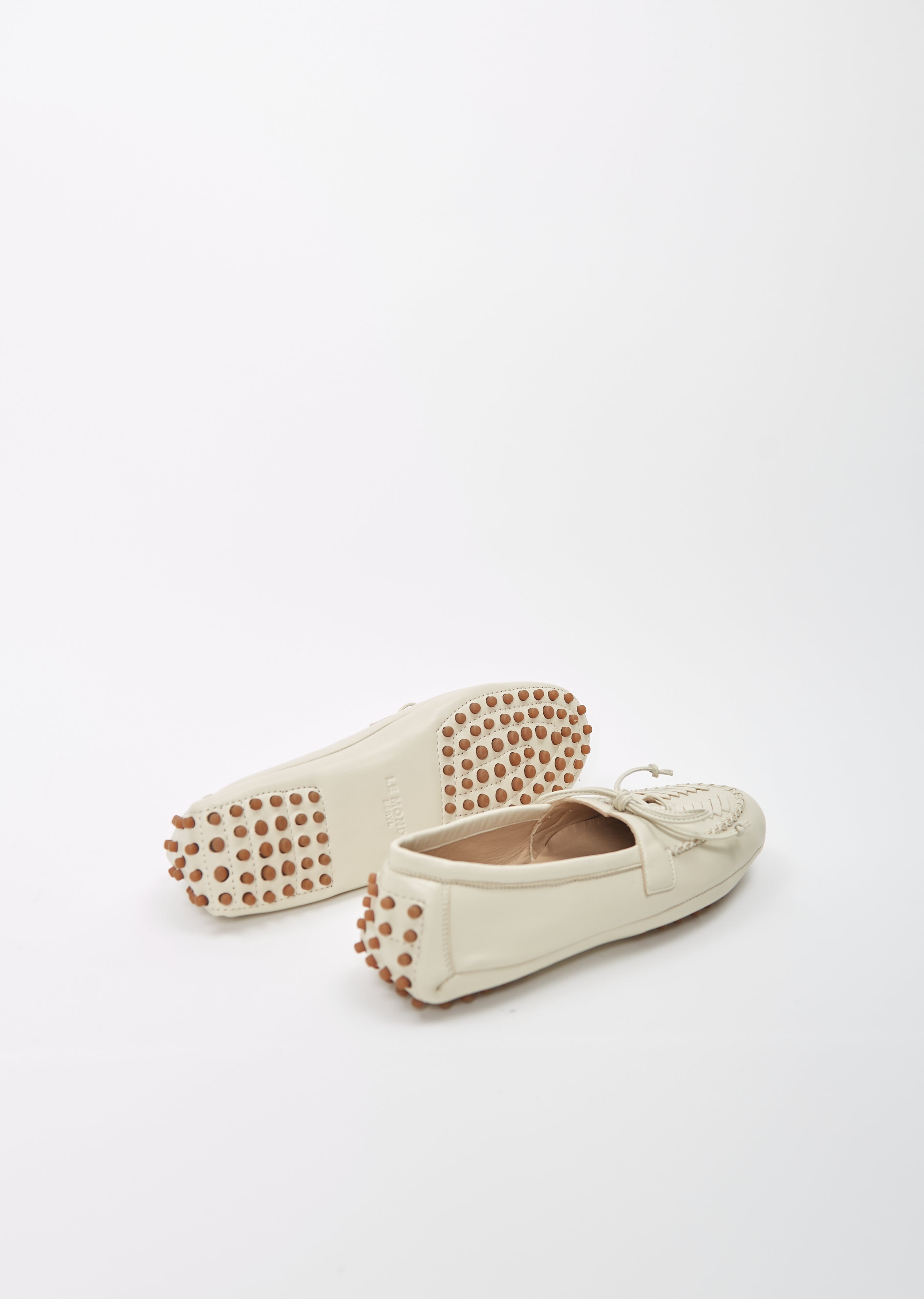 Embroidered Leather Driver Moccasin - 3