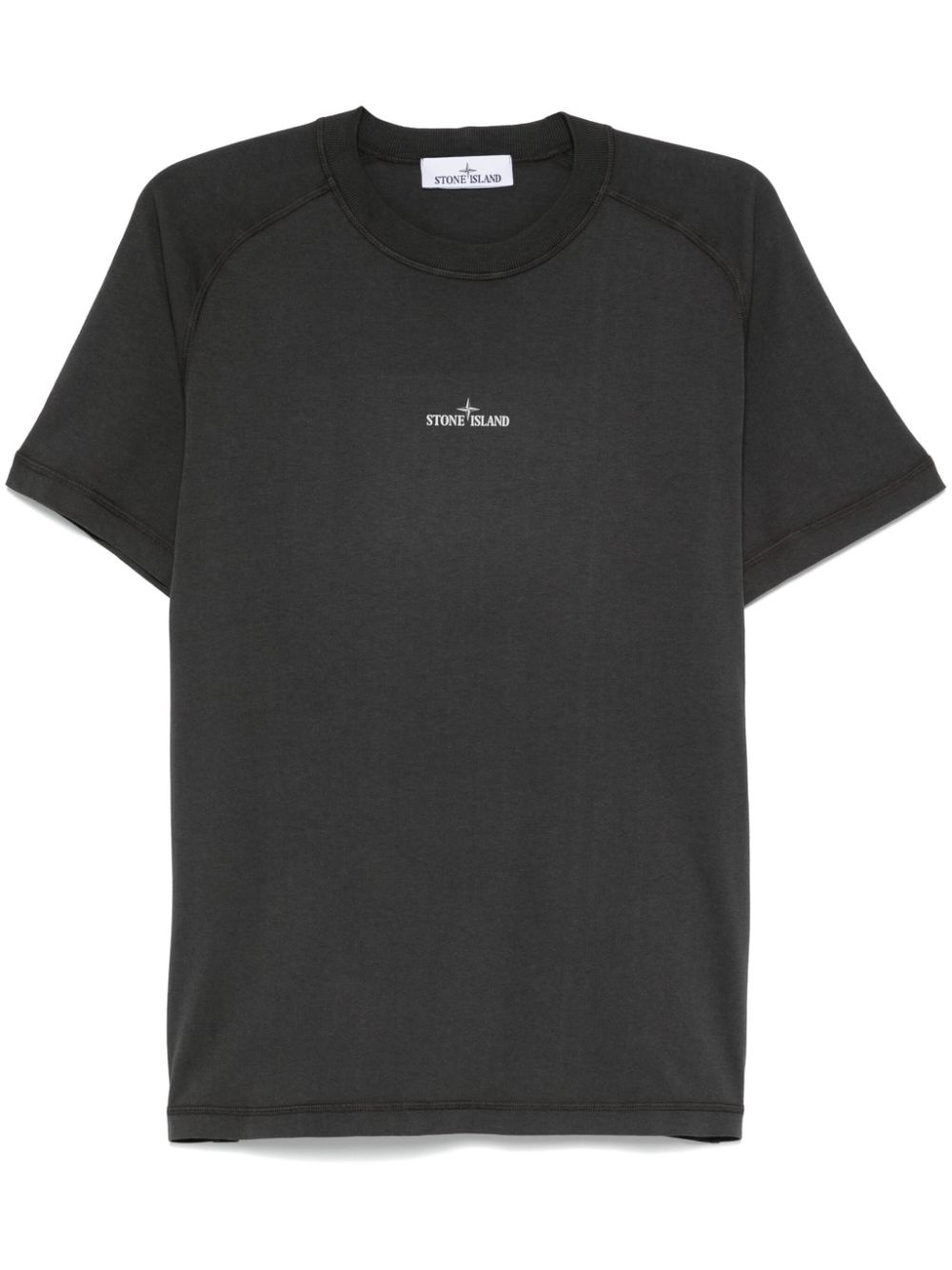 Compass-print T-shirt - 1