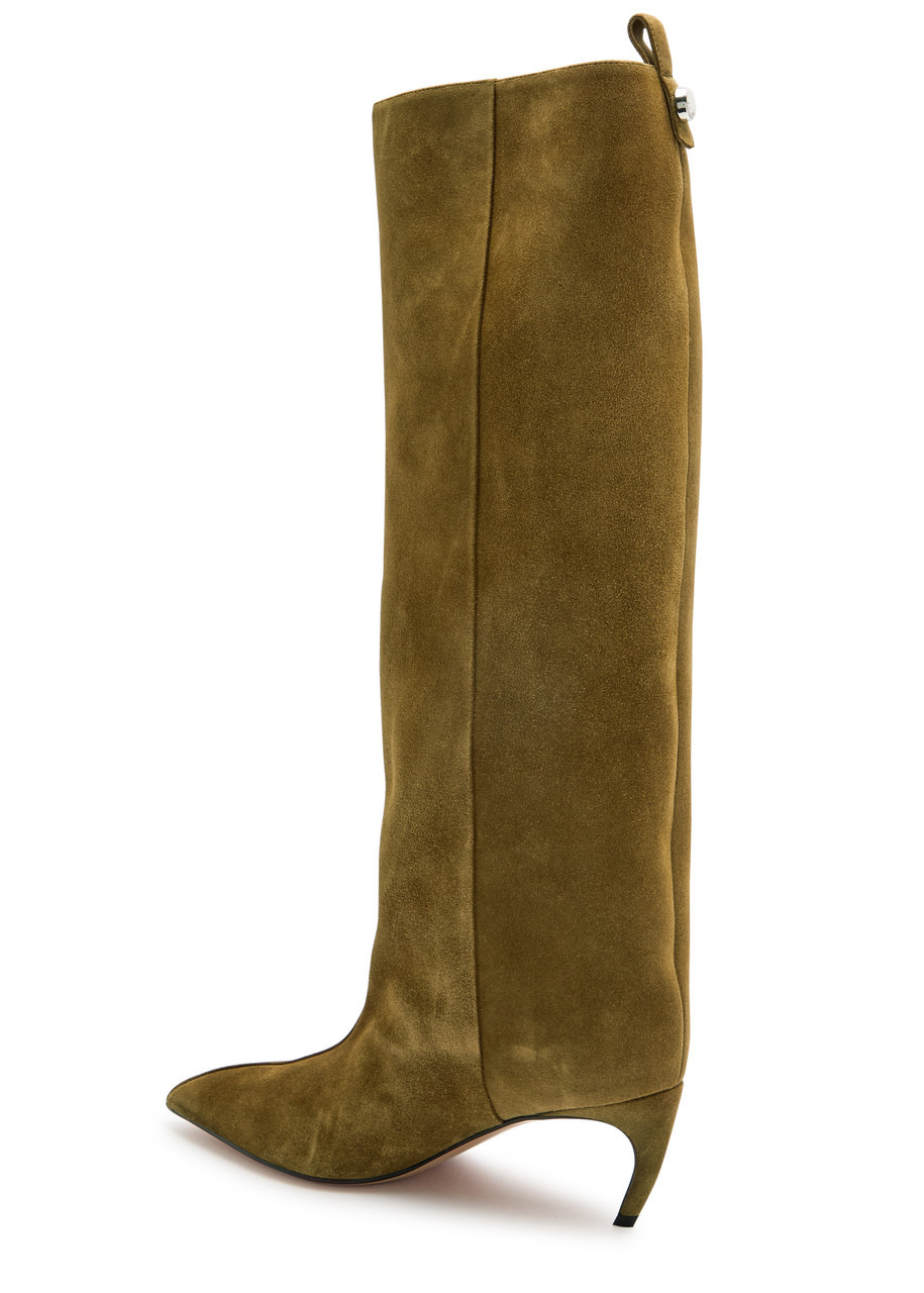The Attico Lea 65 Suede Knee-high Boots - 2