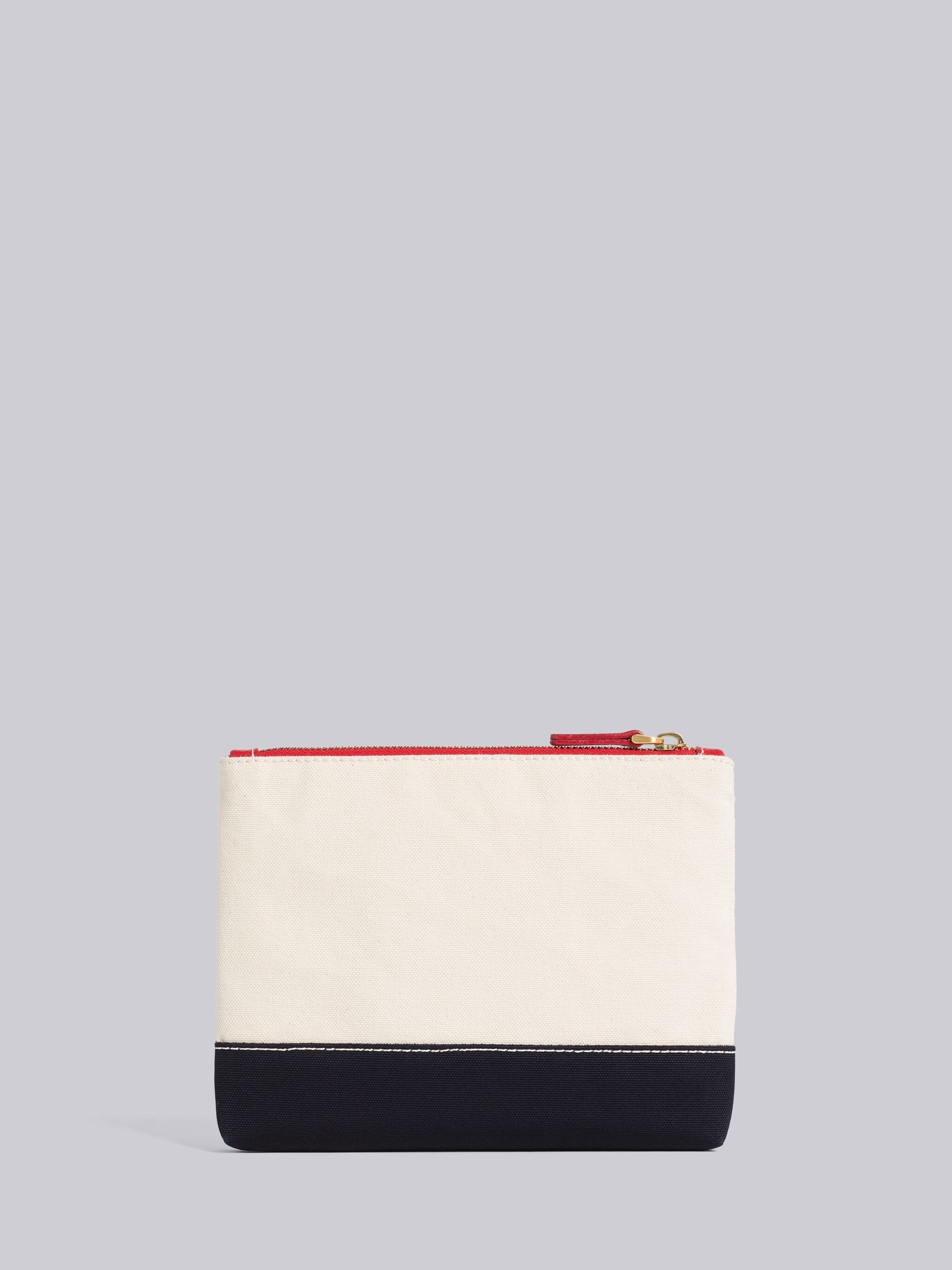 COTTON CANVAS ZIP POUCH - 3