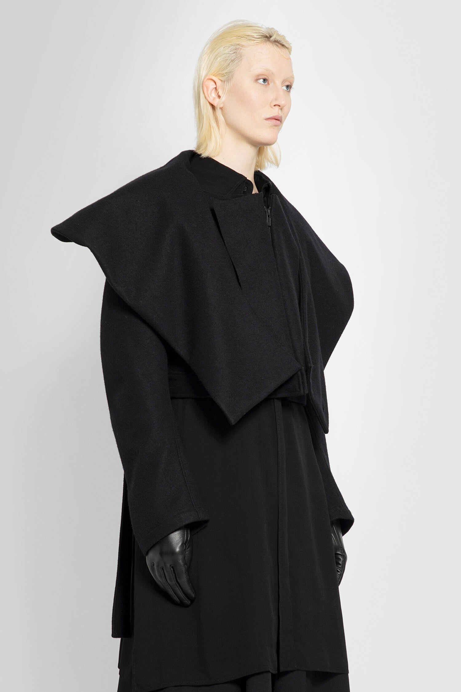 YOHJI YAMAMOTO WOMAN BLACK JACKETS - 2