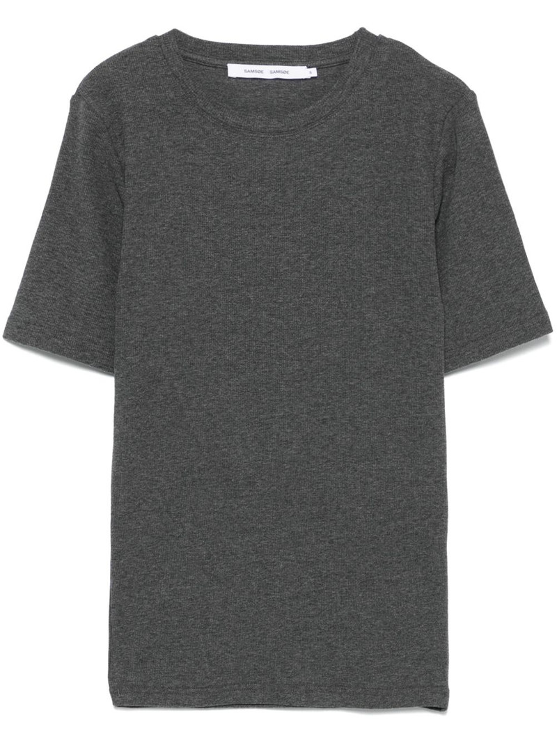 fine ribbbed T-shirt 1