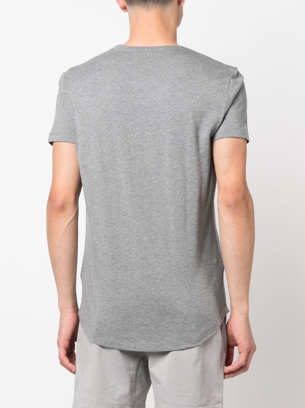 short-sleeved round-neck T-shirt - 4