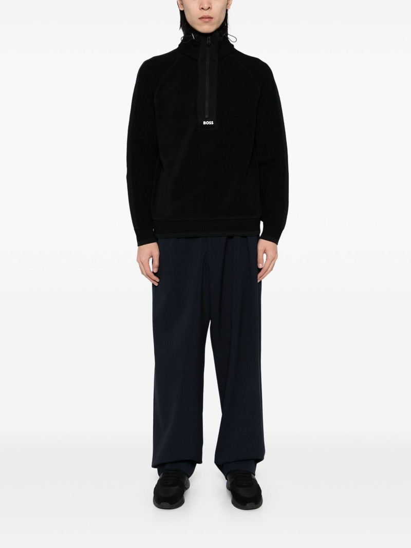 BOSS half-zip sweatshirt outlook