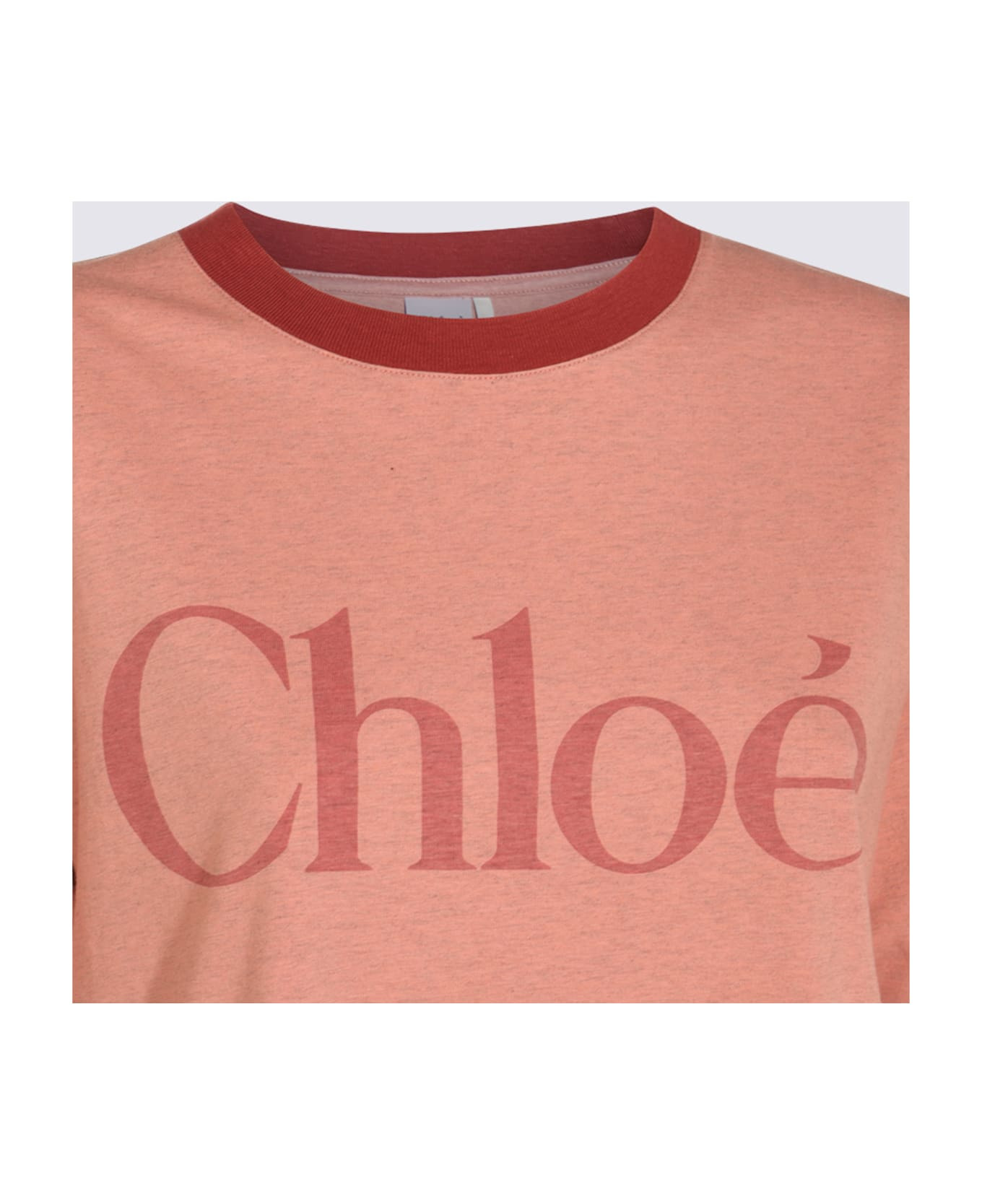 Pink Cotton T-shirt - 3