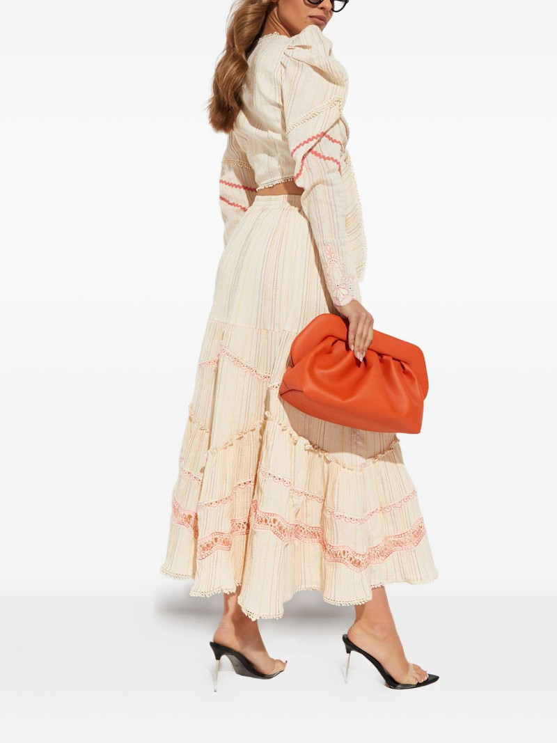 puff-sleeve linen blouse 3