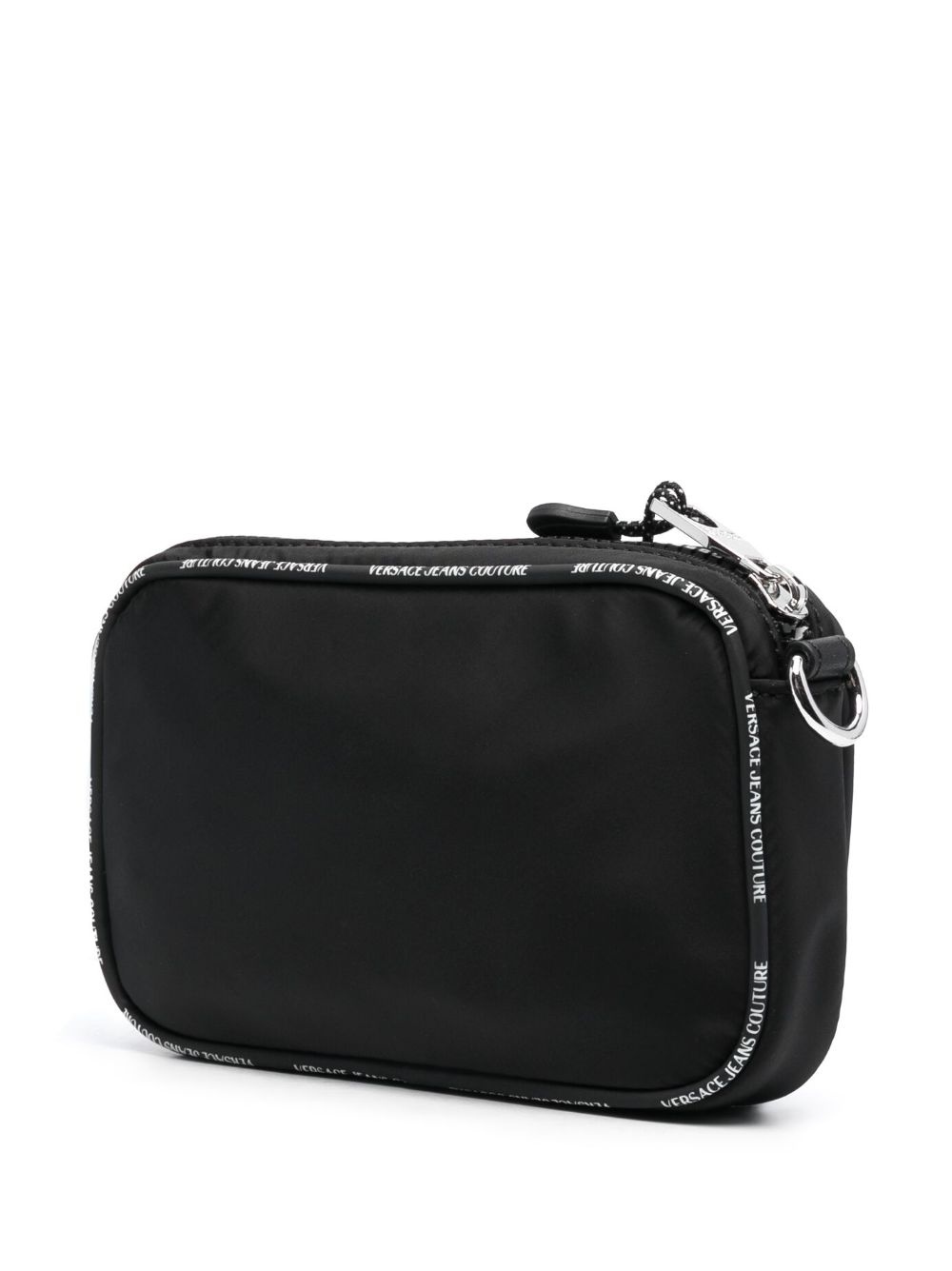 logo-embossed messenger bag - 5
