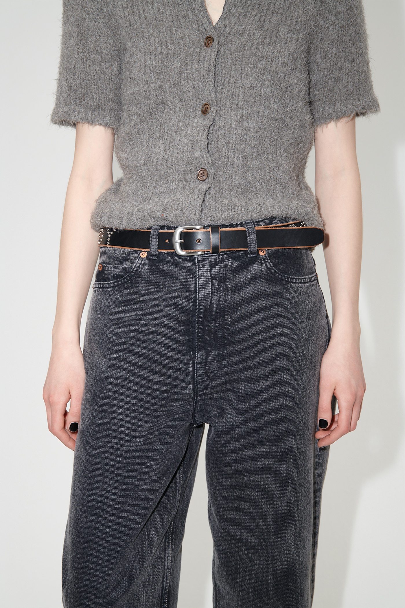 Our Legacy Neo Cut Overdyed Black Chain Twill | REVERSIBLE Our Legacy Neo Cut Overdyed Black Chain Twill | REVERSIBLE