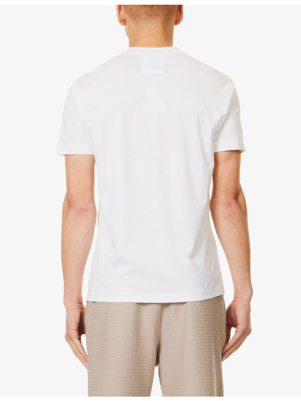 Ea Tee Letter Small Chest - 4