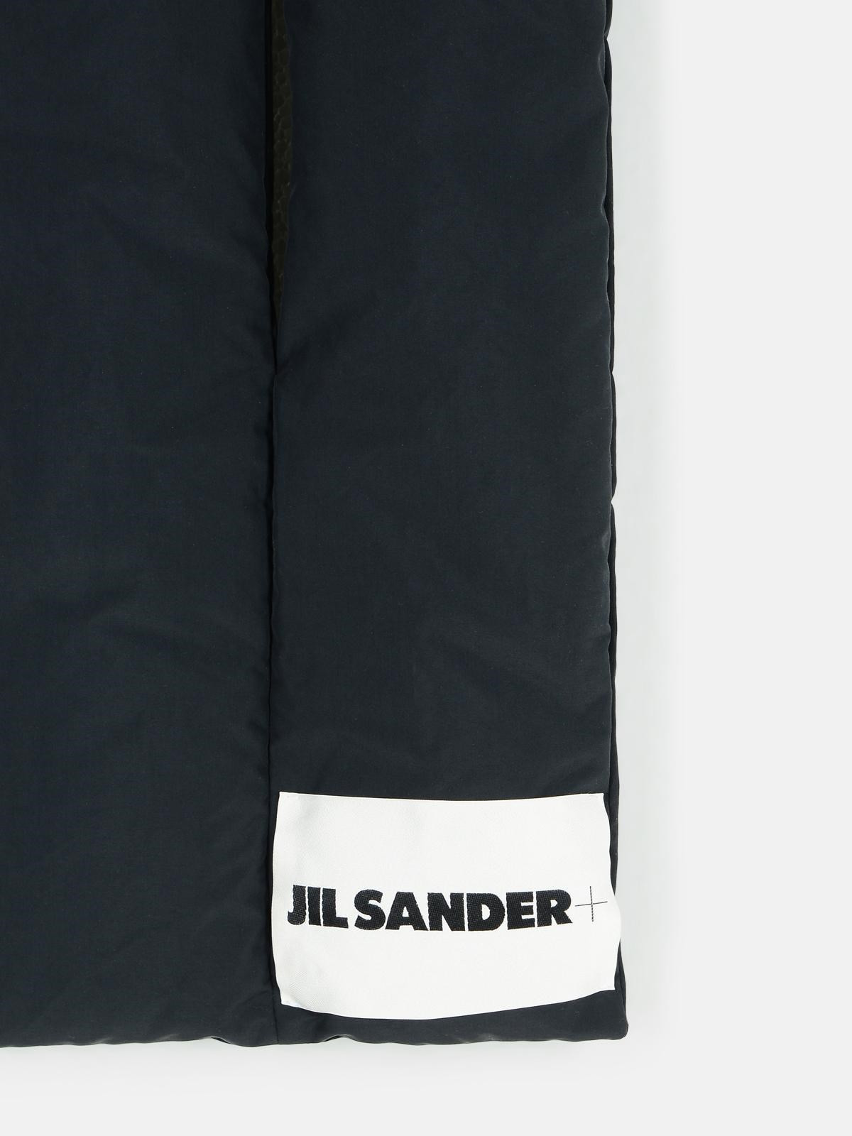 BLACK POLYESTER SCARF - 3