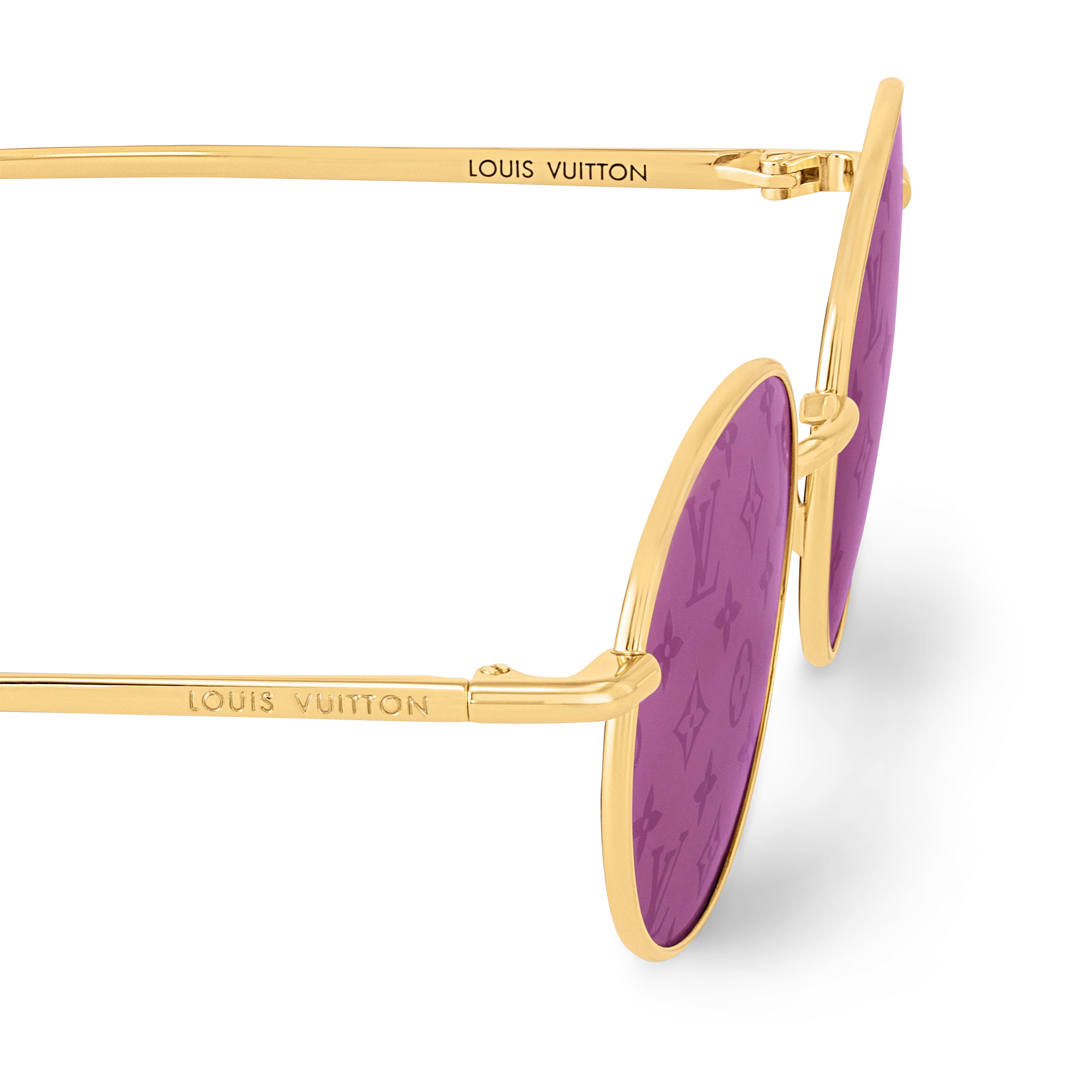 LV Bright Round Sunglasses - 4