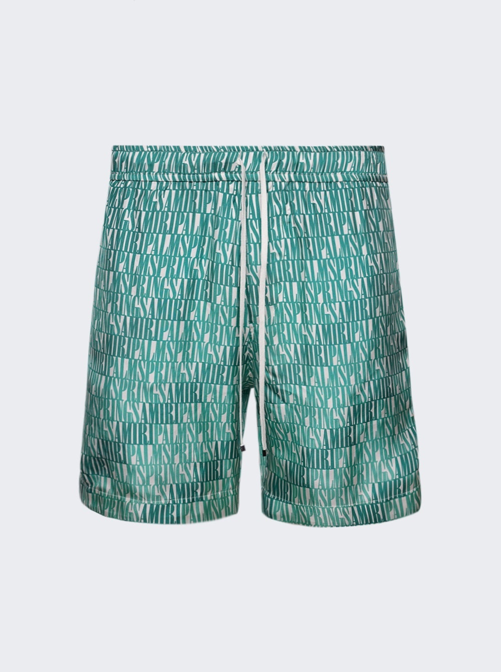 X The Webster Silk Palm Springs Shorts Green - 1