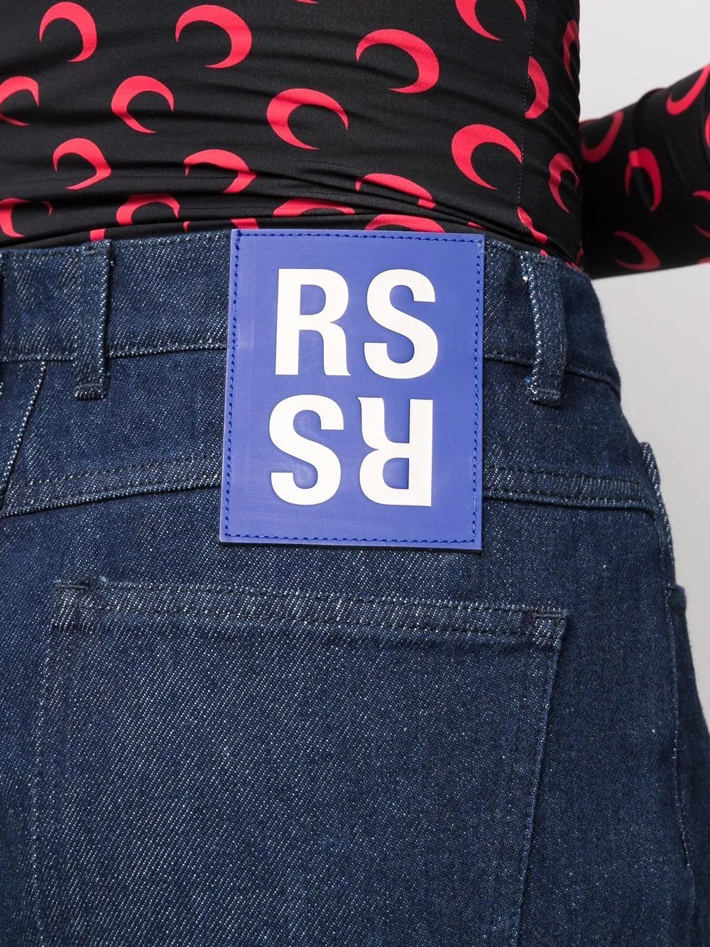 high-rise straight-leg jeans - 5