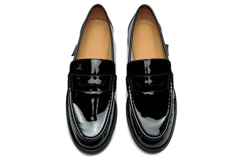 Vignony Black Varnish - Rubber Sole 4