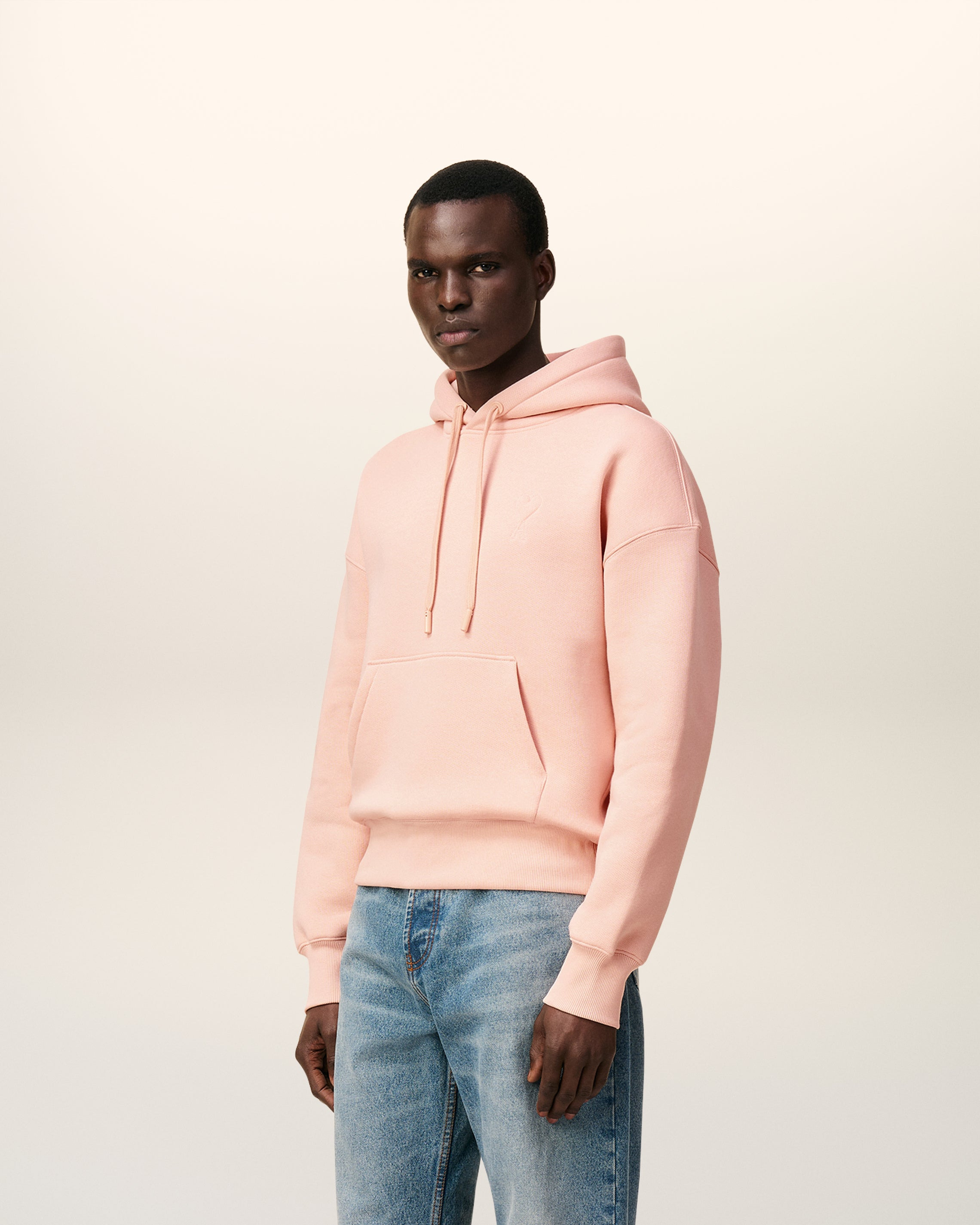 PINK COTTON AMI DE COEUR HOODIE - 6