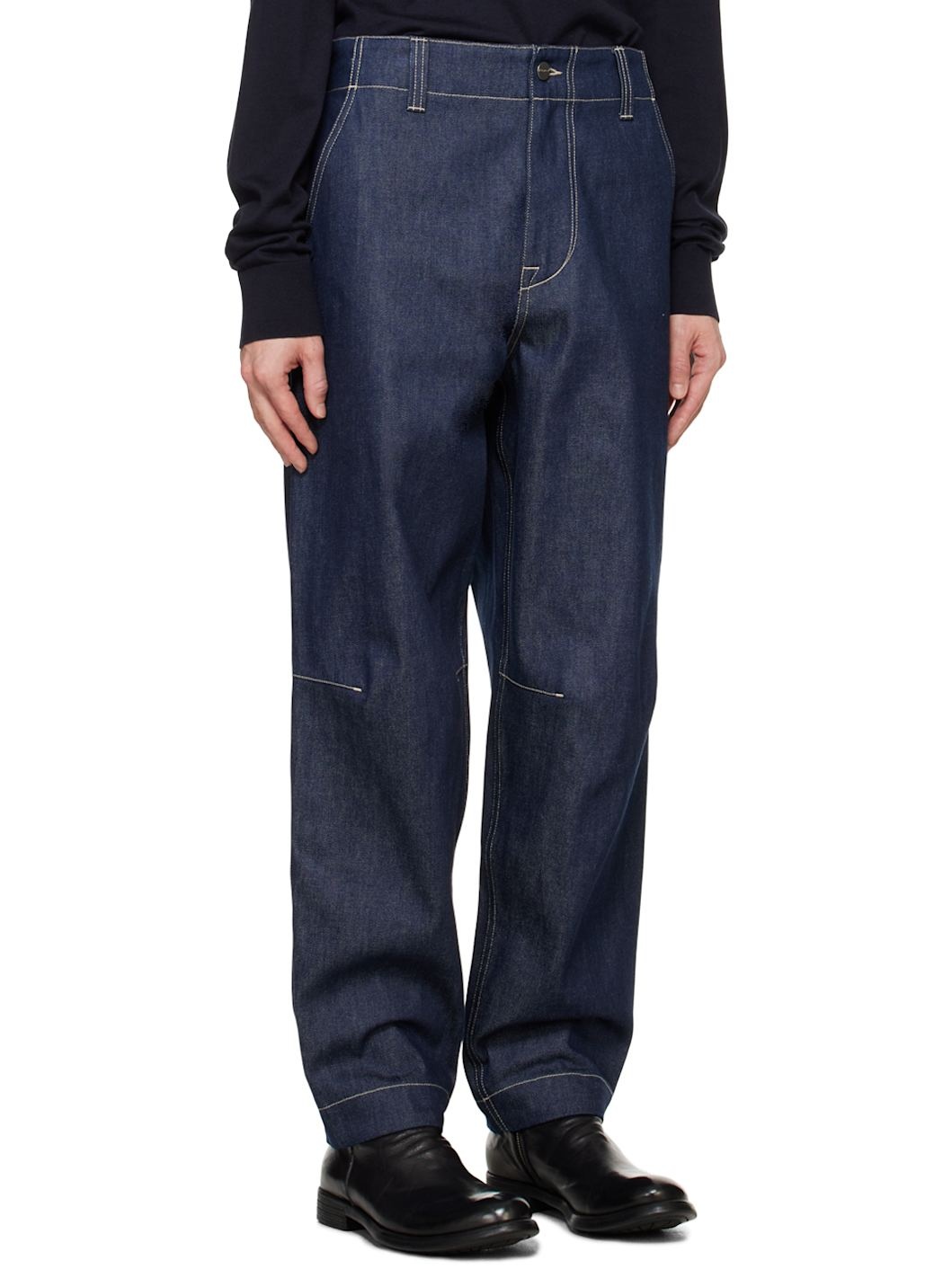 Indigo 'The Engineer' Jeans - 4