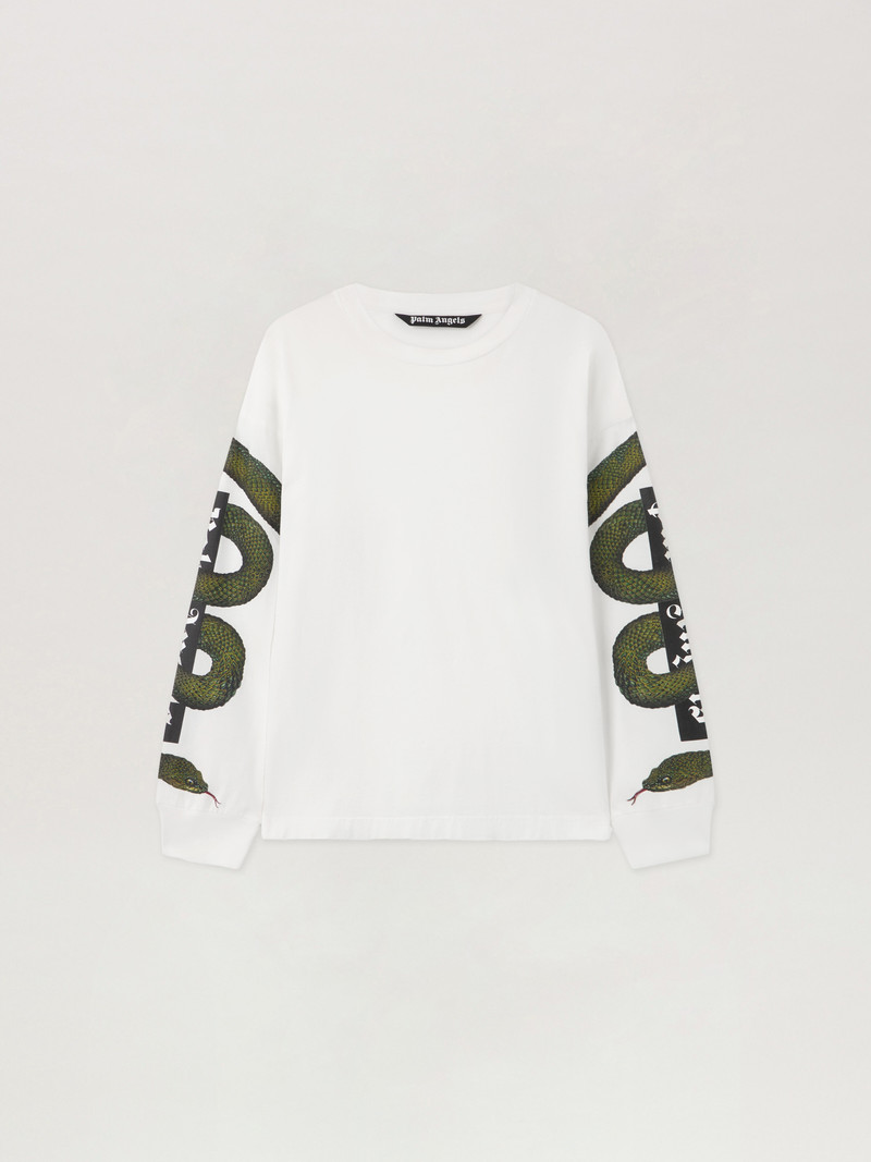 Snake Box Logo Long Sleeve T-Shirt 1