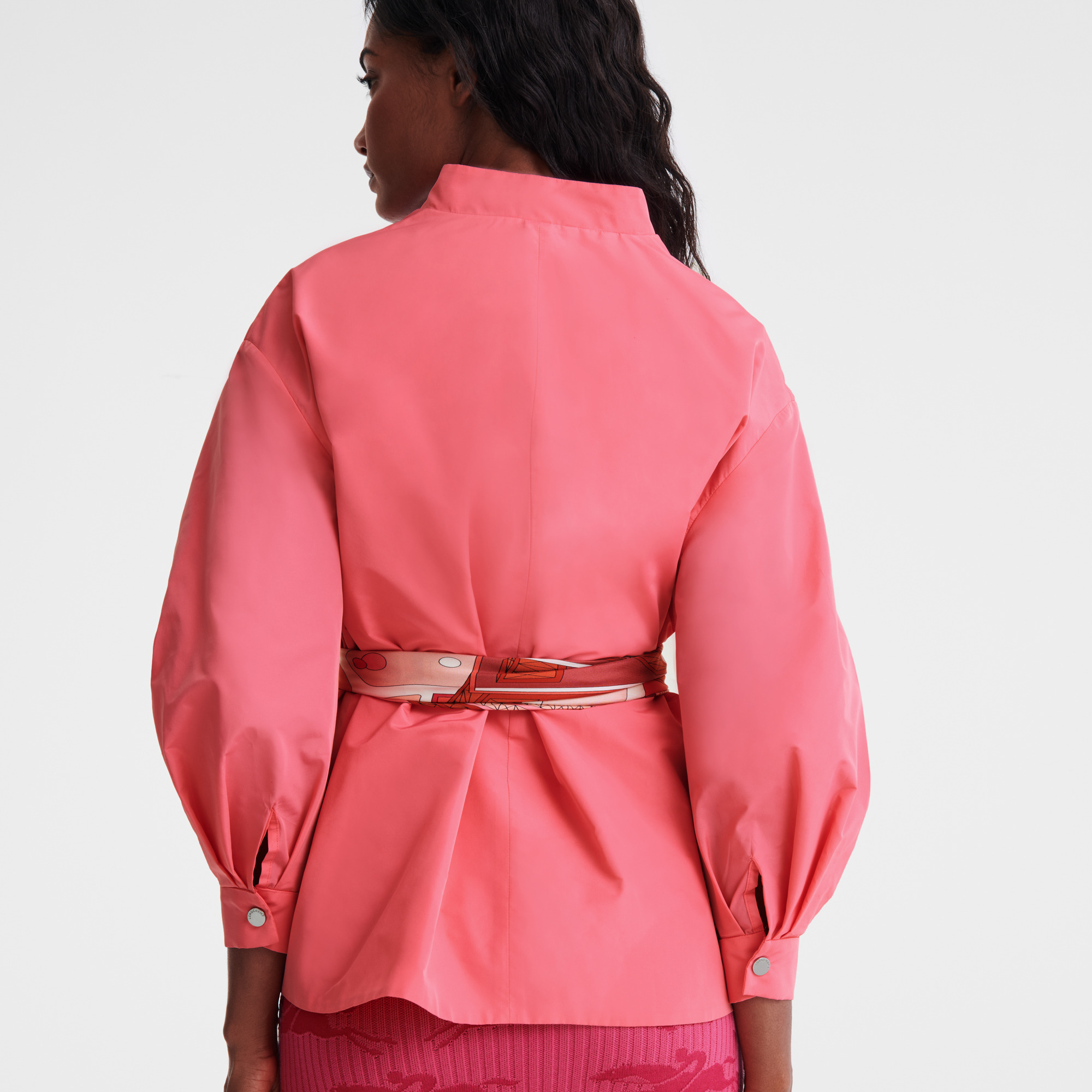 Kimono jacket Marshmallow - Technical taffeta - 6