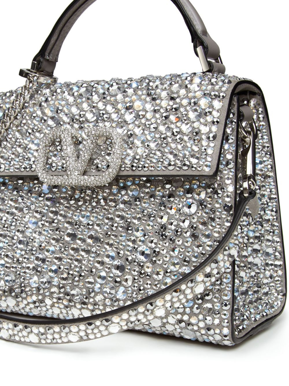 VSling crystal-embellished mini bag - 7